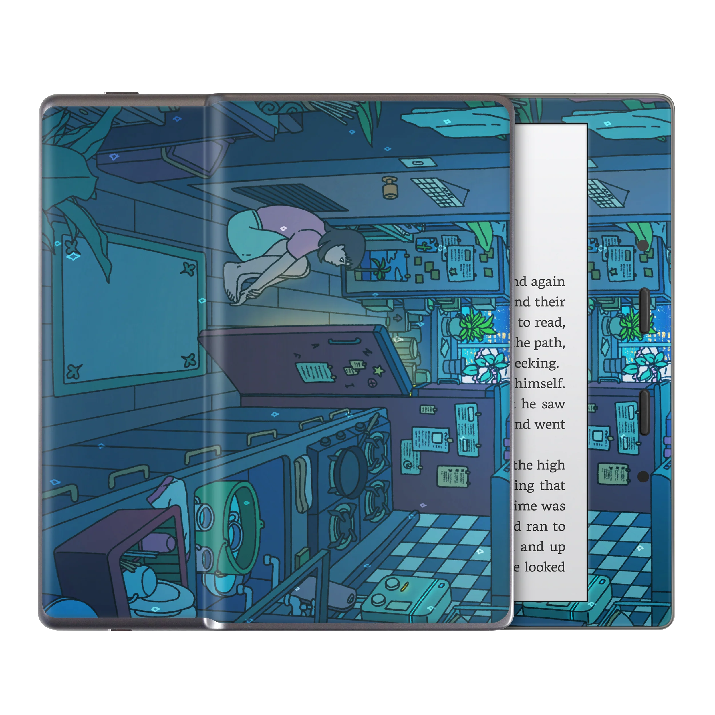 Perfect Blue  Kindle Skin - Image 4