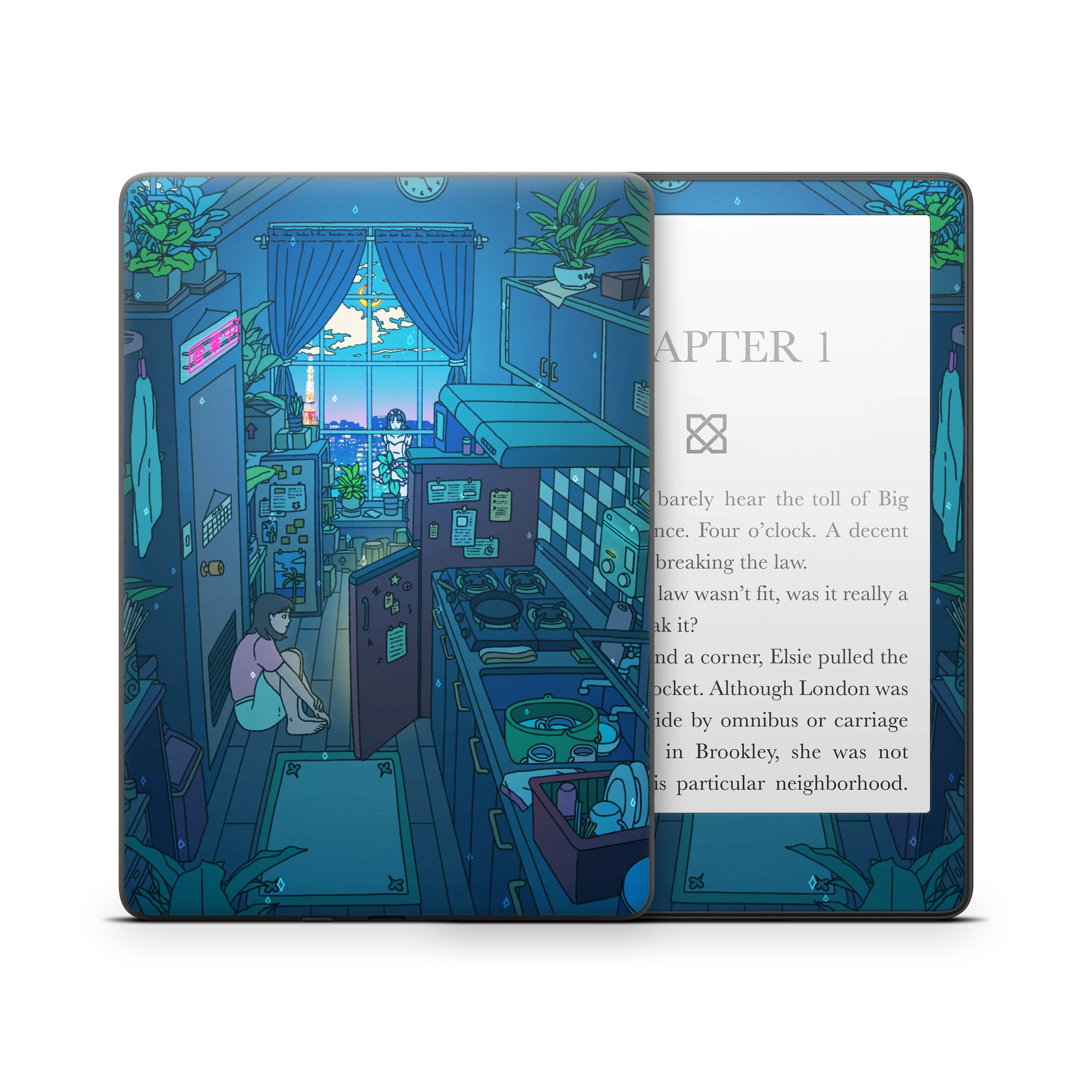 Perfect Blue  Kindle Skin - Image 5