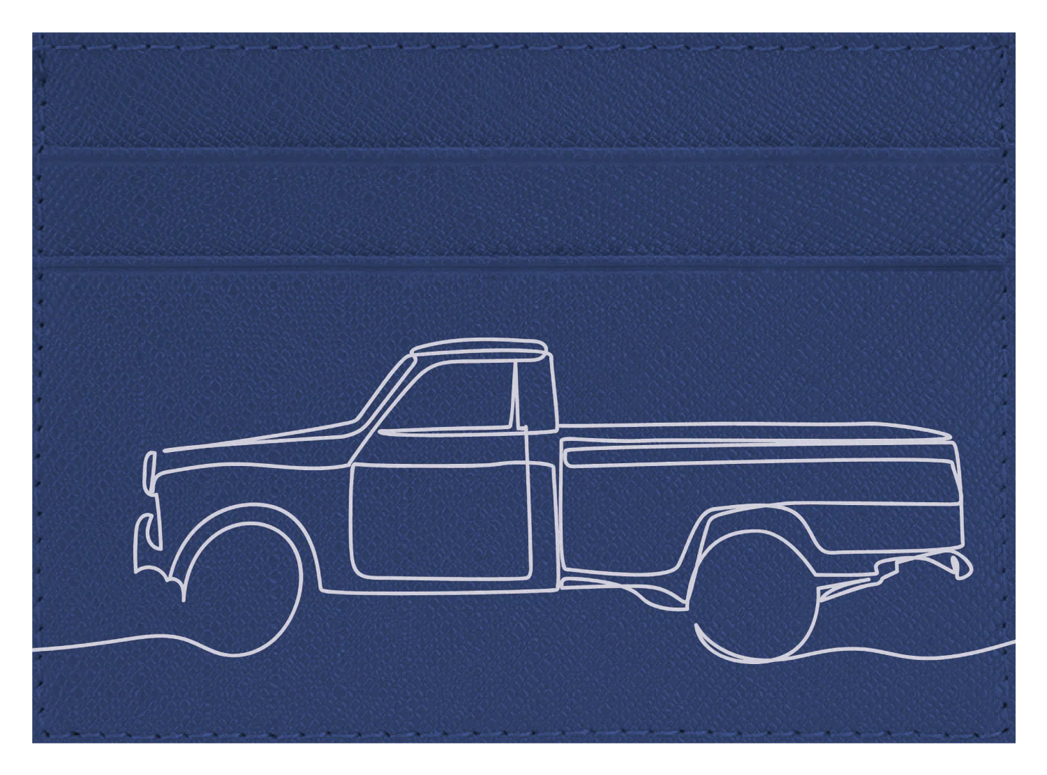 Pick Up Truck Line Art - Image 2