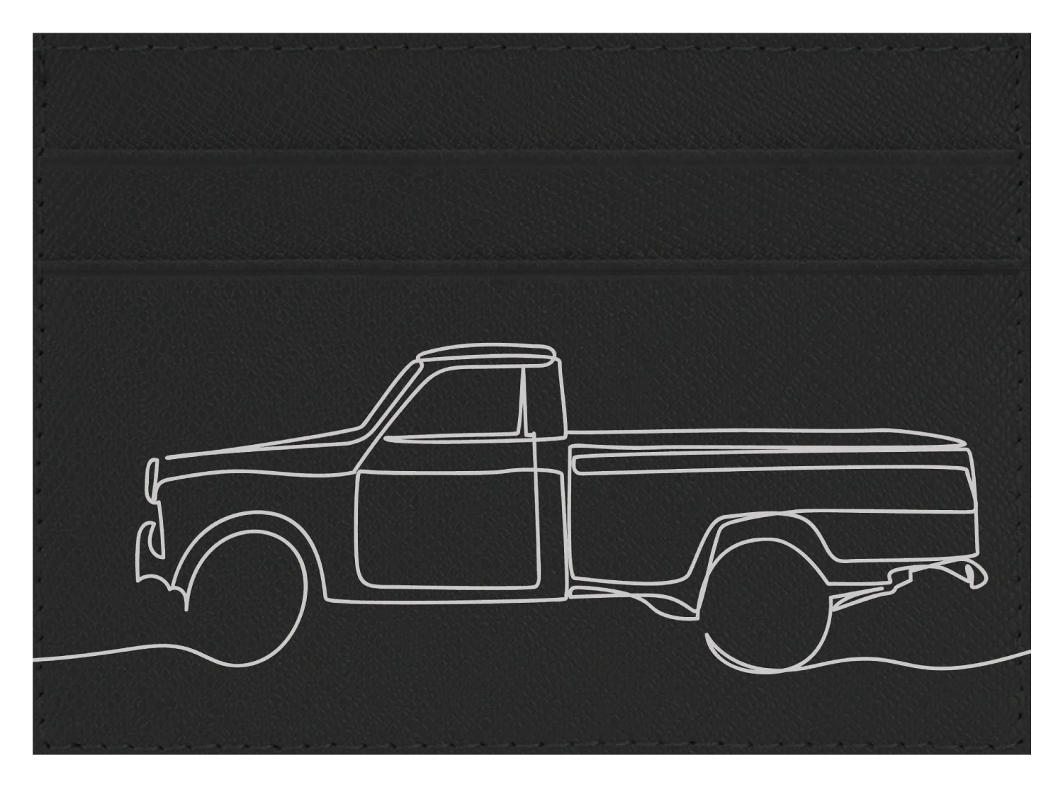 Pick Up Truck Line Art - Image 5