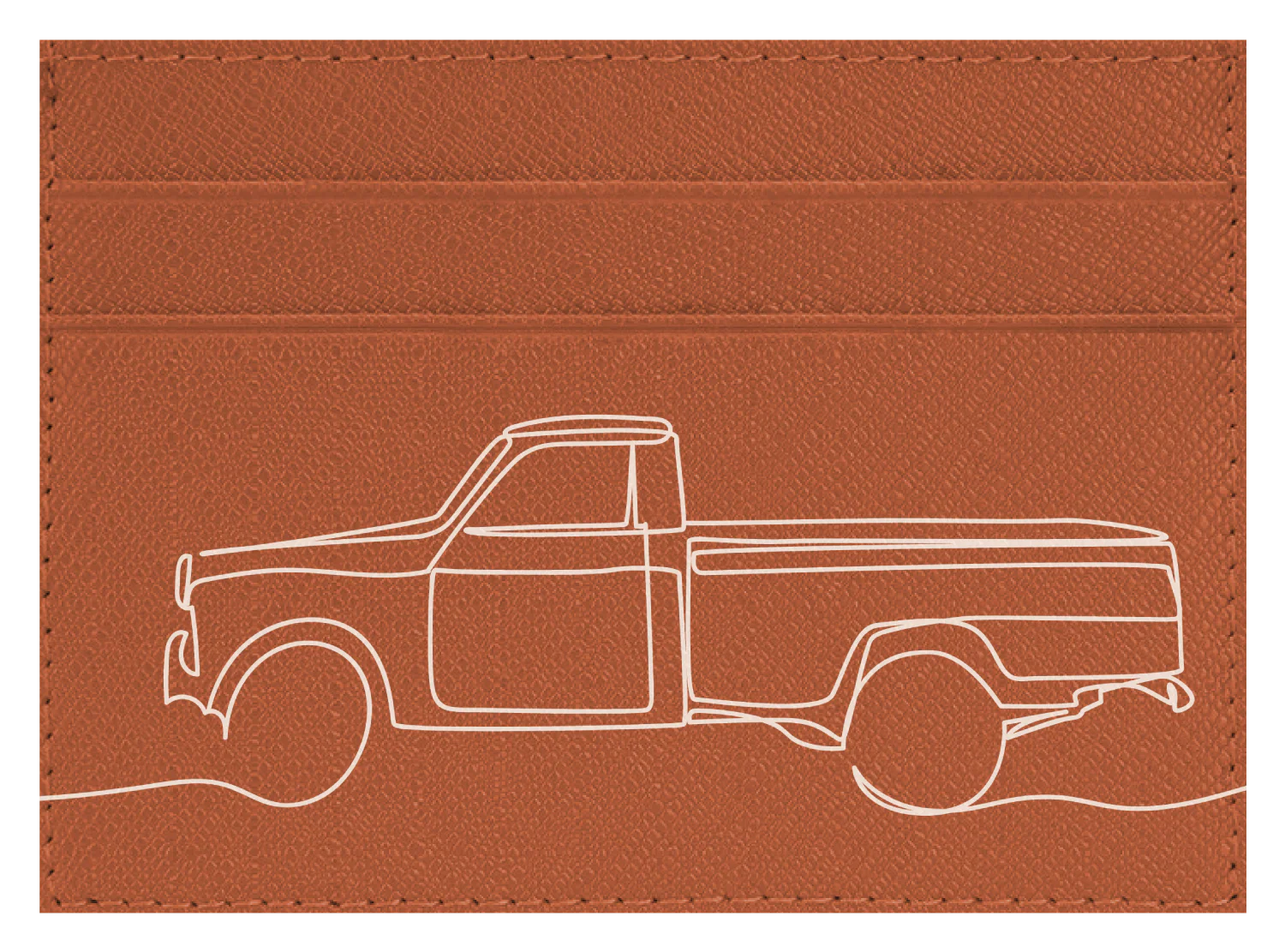Pick Up Truck Line Art - Image 7