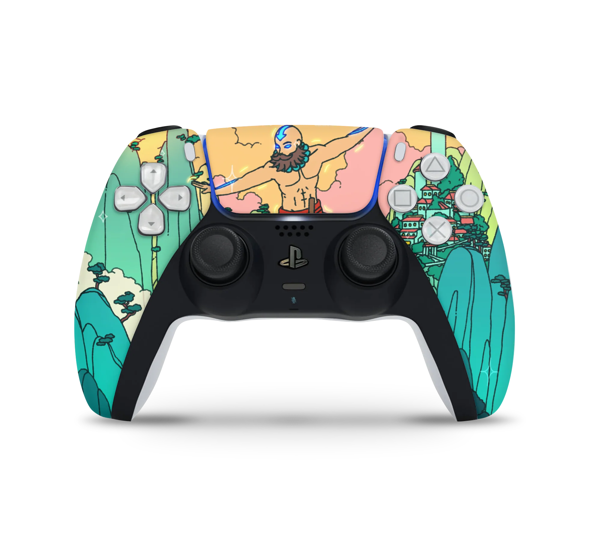 Playstation 5 Controller Skin Aang Atla