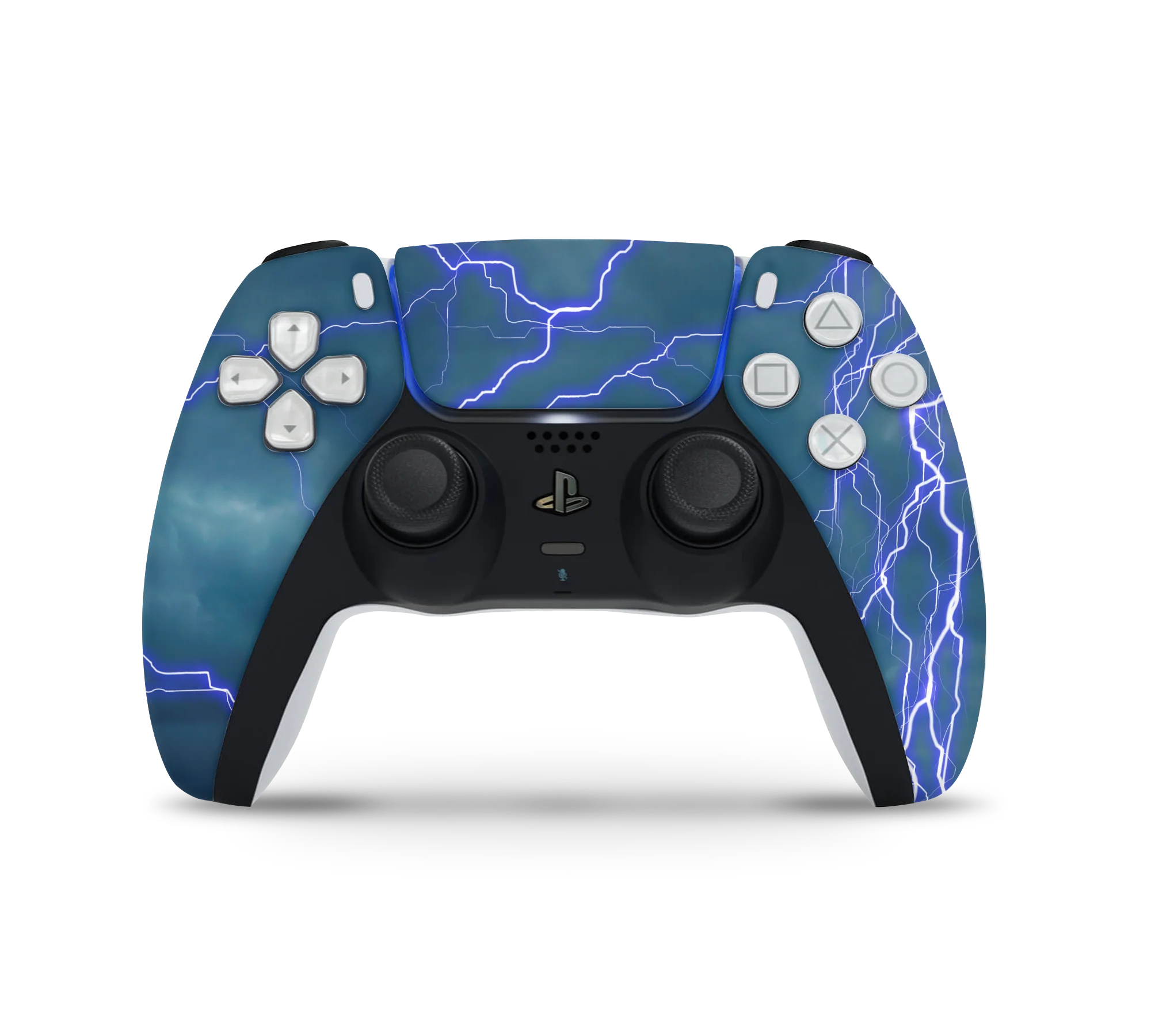 Playstation 5 Controller Skin Blue Storm