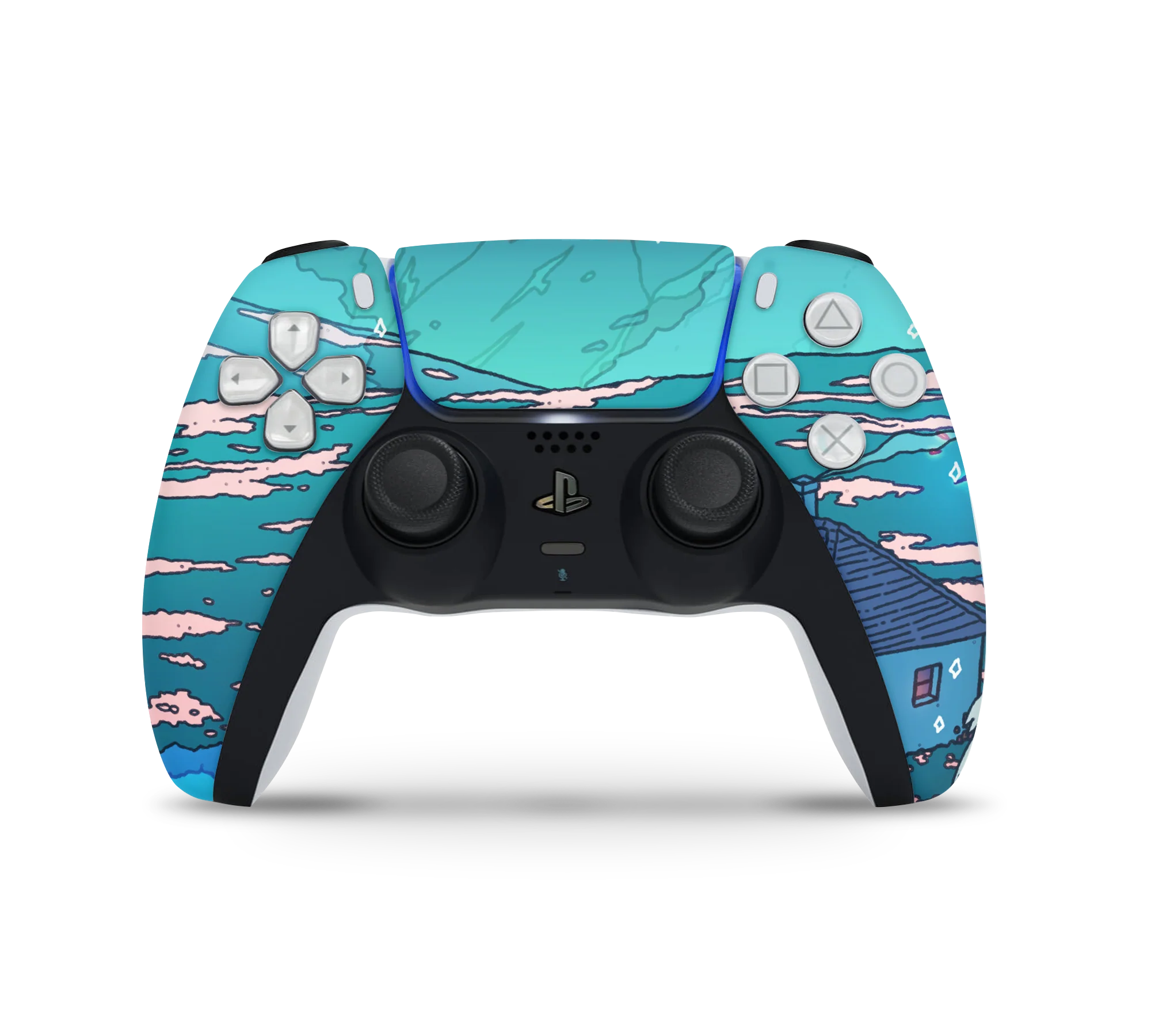 Playstation 5 Controller Skin Crystal Shower