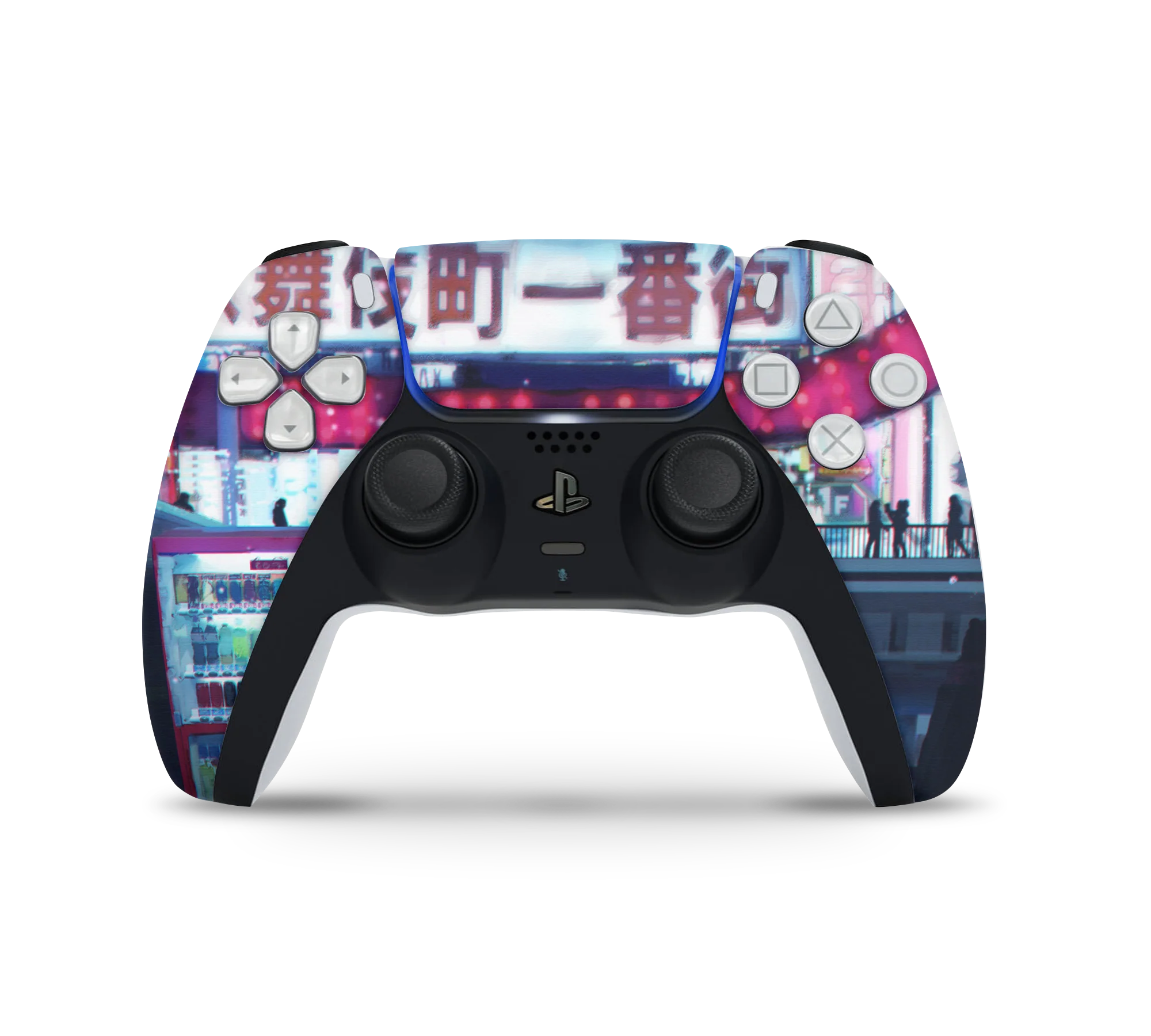 Playstation 5 Controller Skin Cyberpunk Streets
