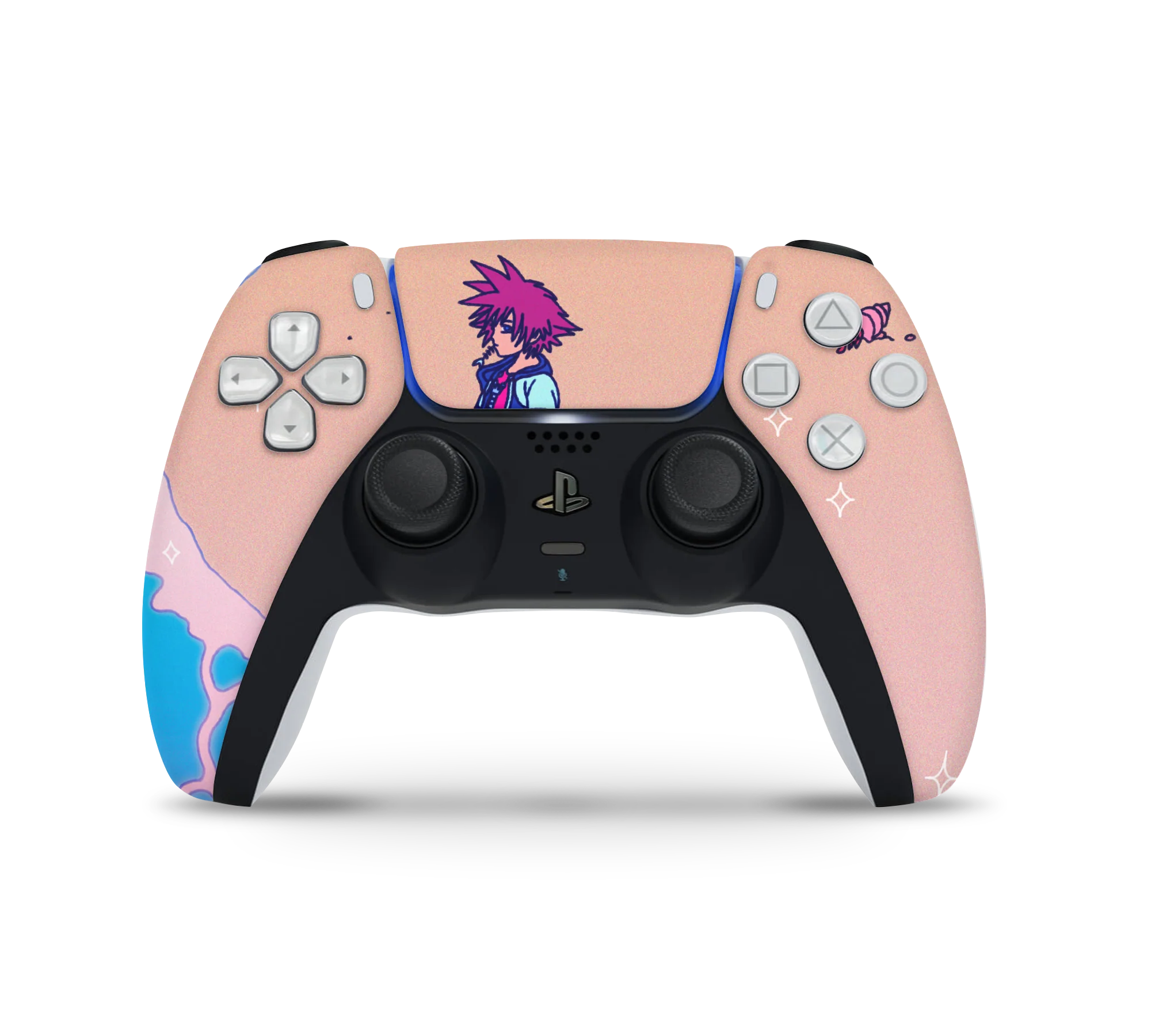 Playstation 5 Controller Skin KH Waves