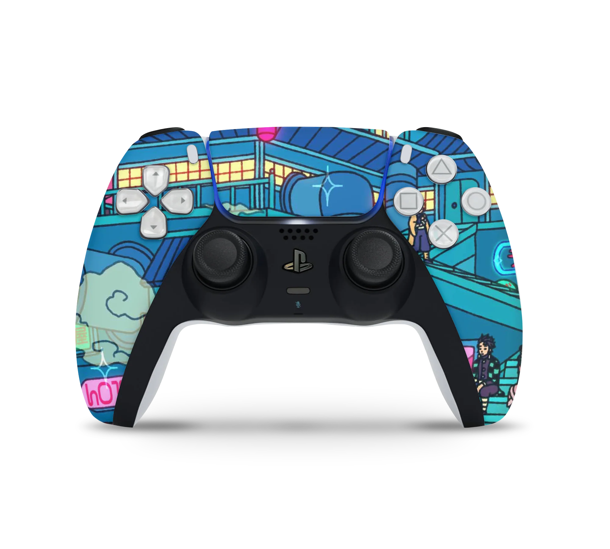Playstation 5 Controller Skin Lantern Festival