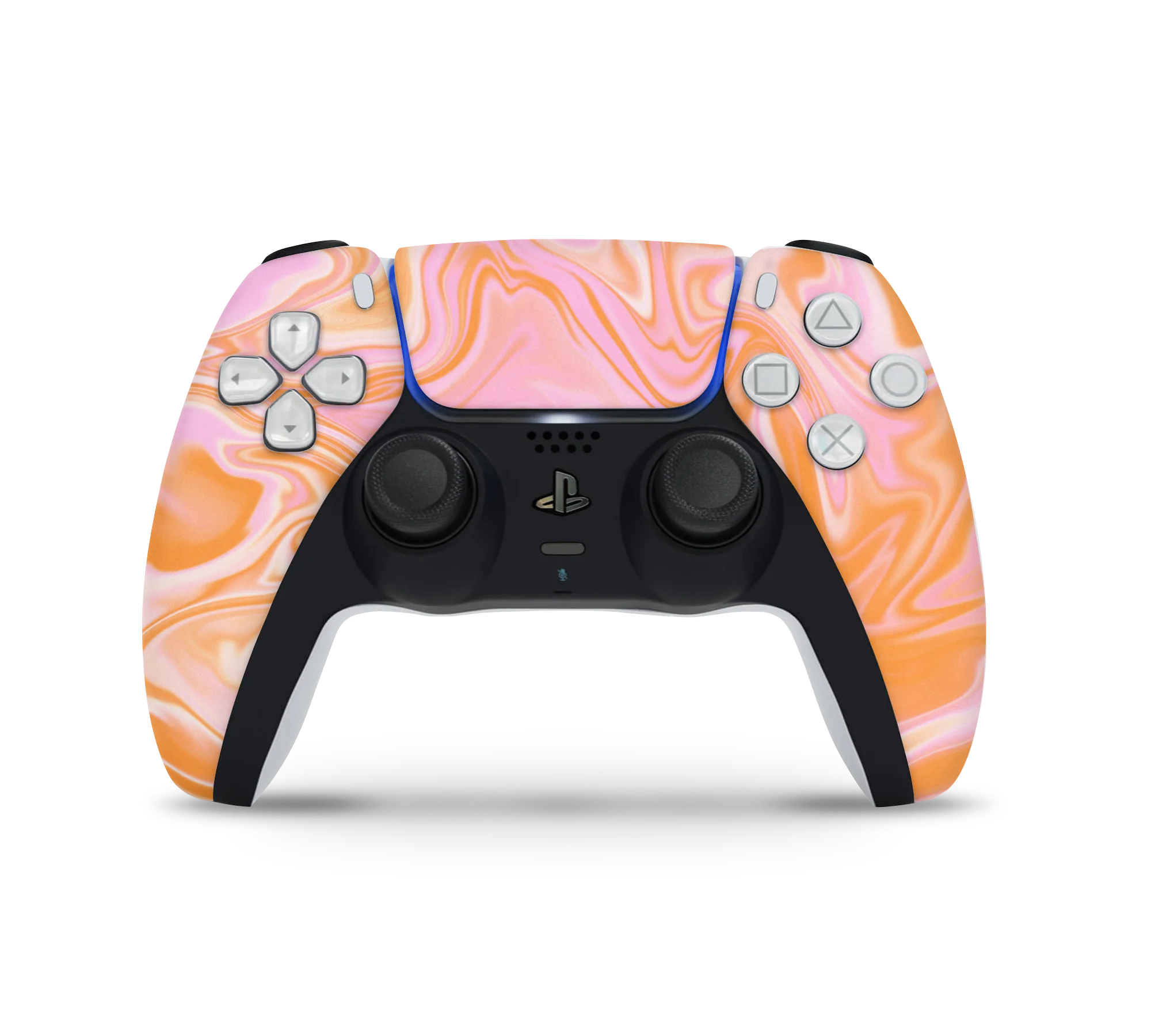 Playstation 5 Controller Skin Retro Lava