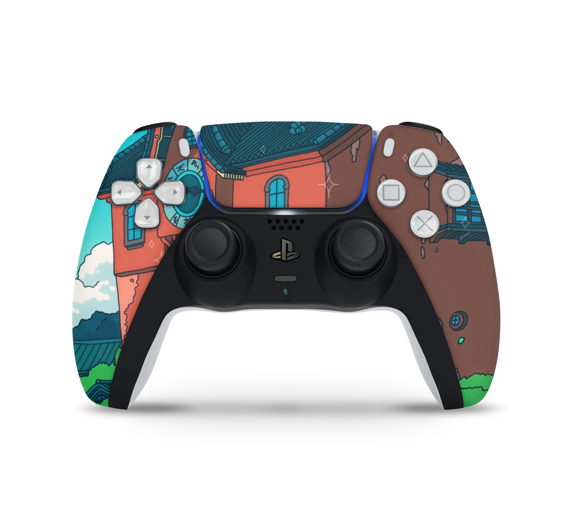 Playstation 5 Controller Skin Spirited Entrace Day