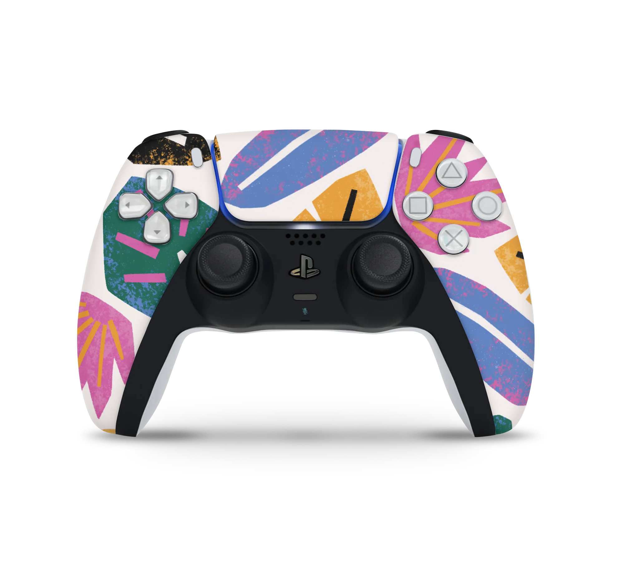 Playstation 5 Controller Skin Tropical Leaves
