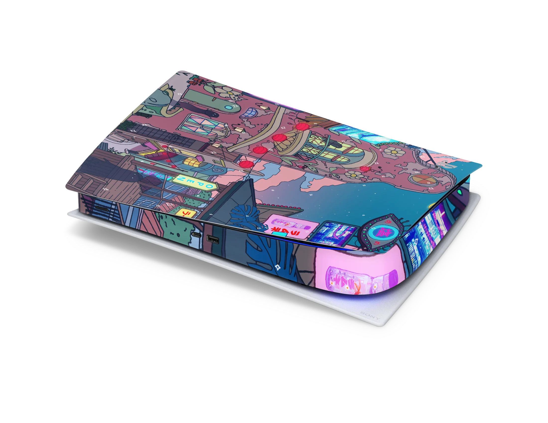 Playstation 5 Digital Skin Away & Chill