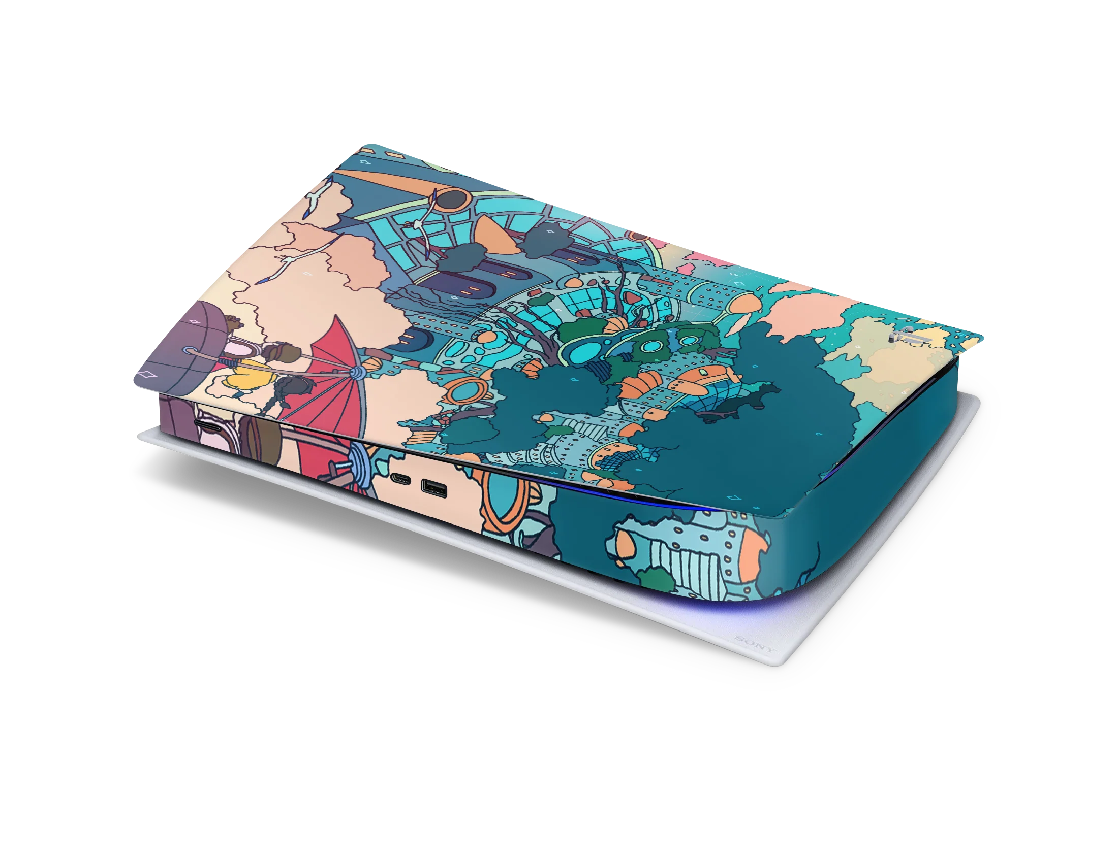 Playstation 5 Digital Skin Castle in the Sky