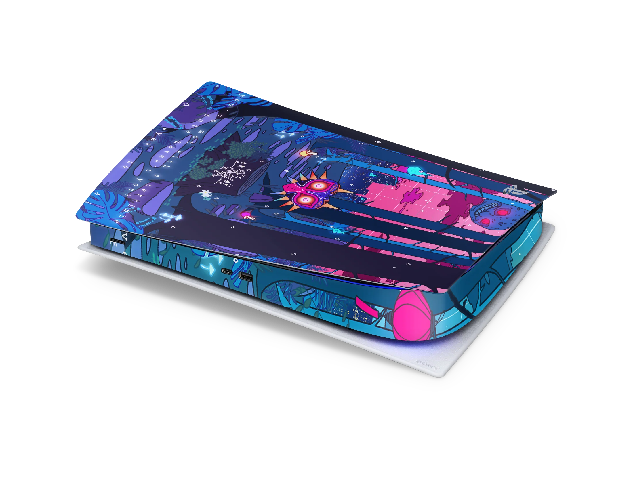 Playstation 5 Digital Skin Majora's mask