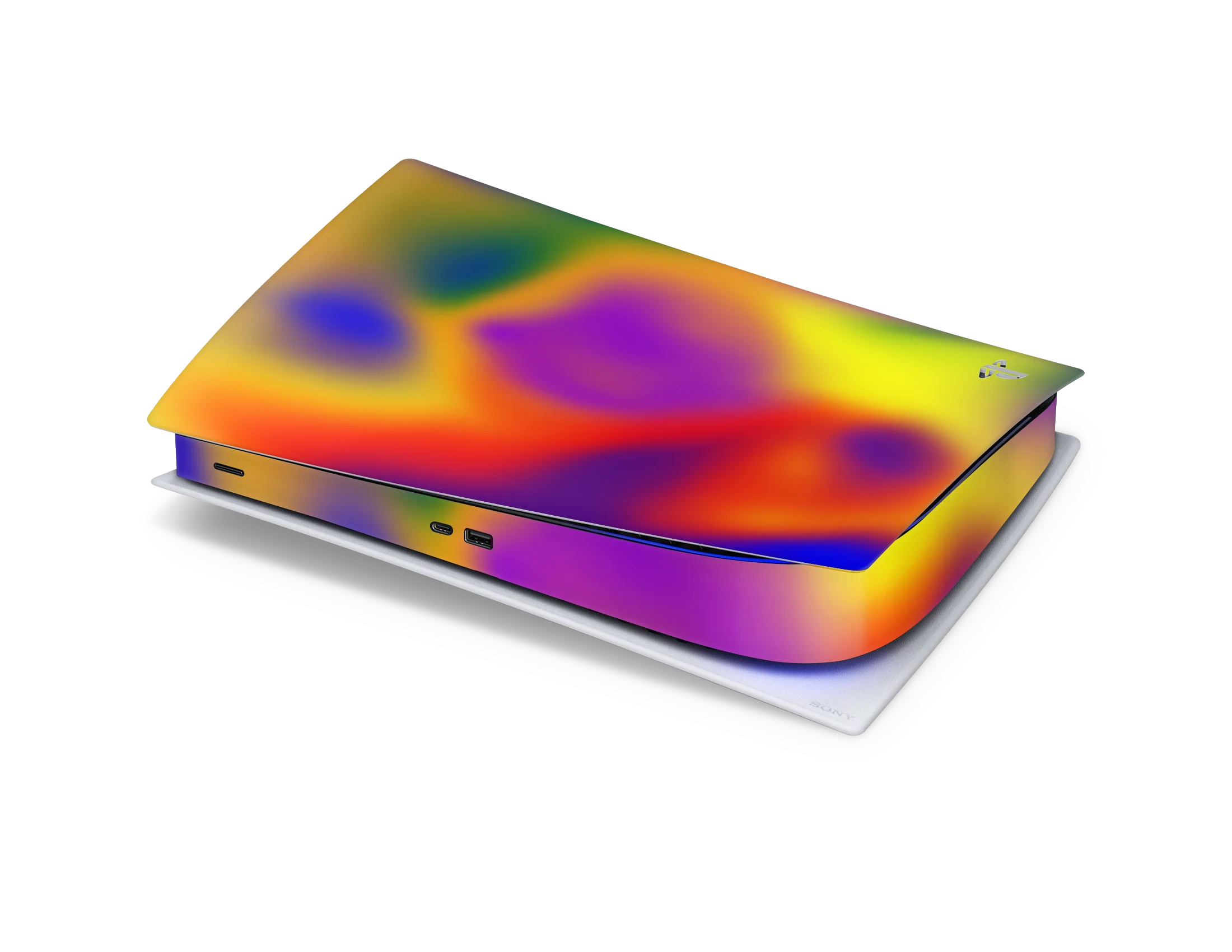 Playstation 5 Digital Skin Rainbow burst