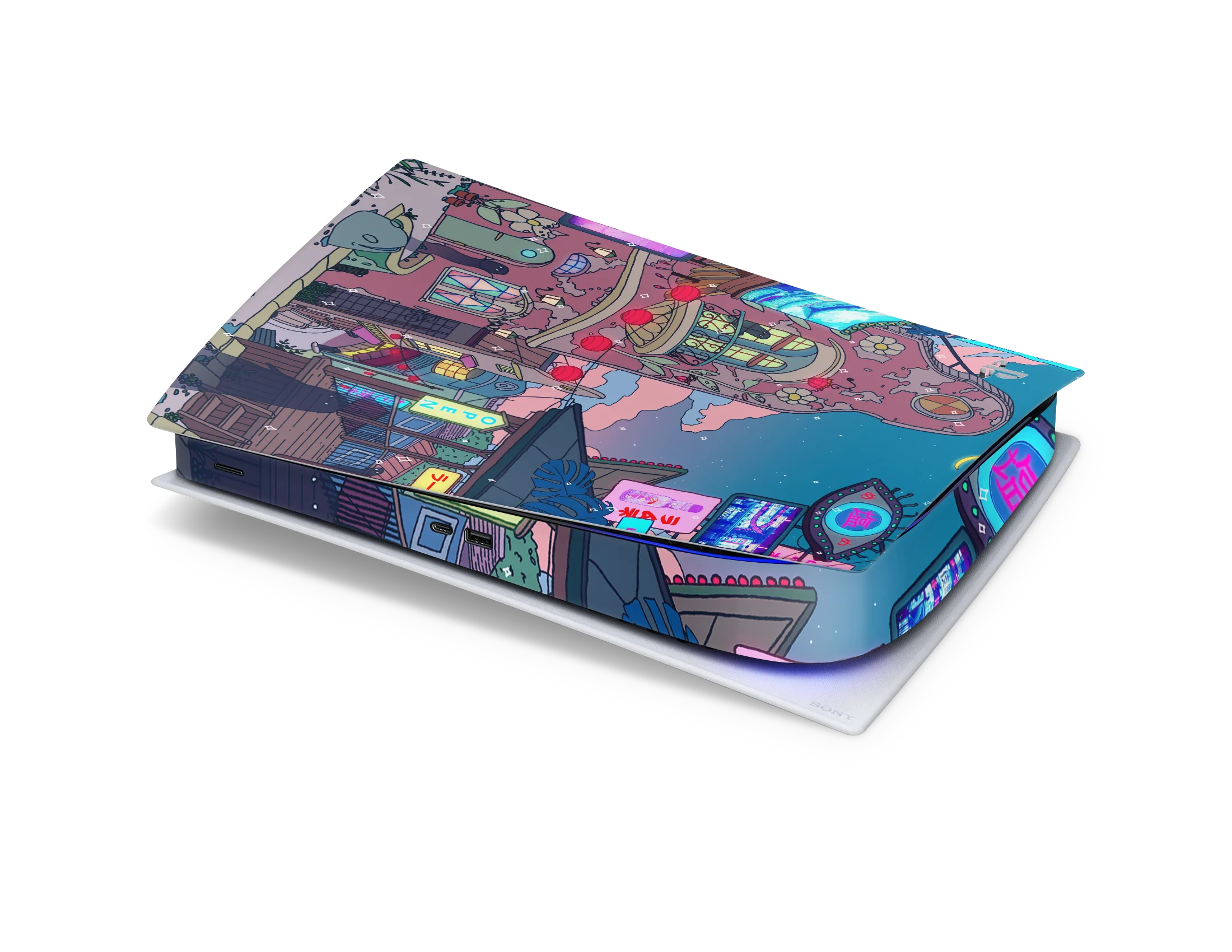 Playstation 5 Digital Skin Away & Chill