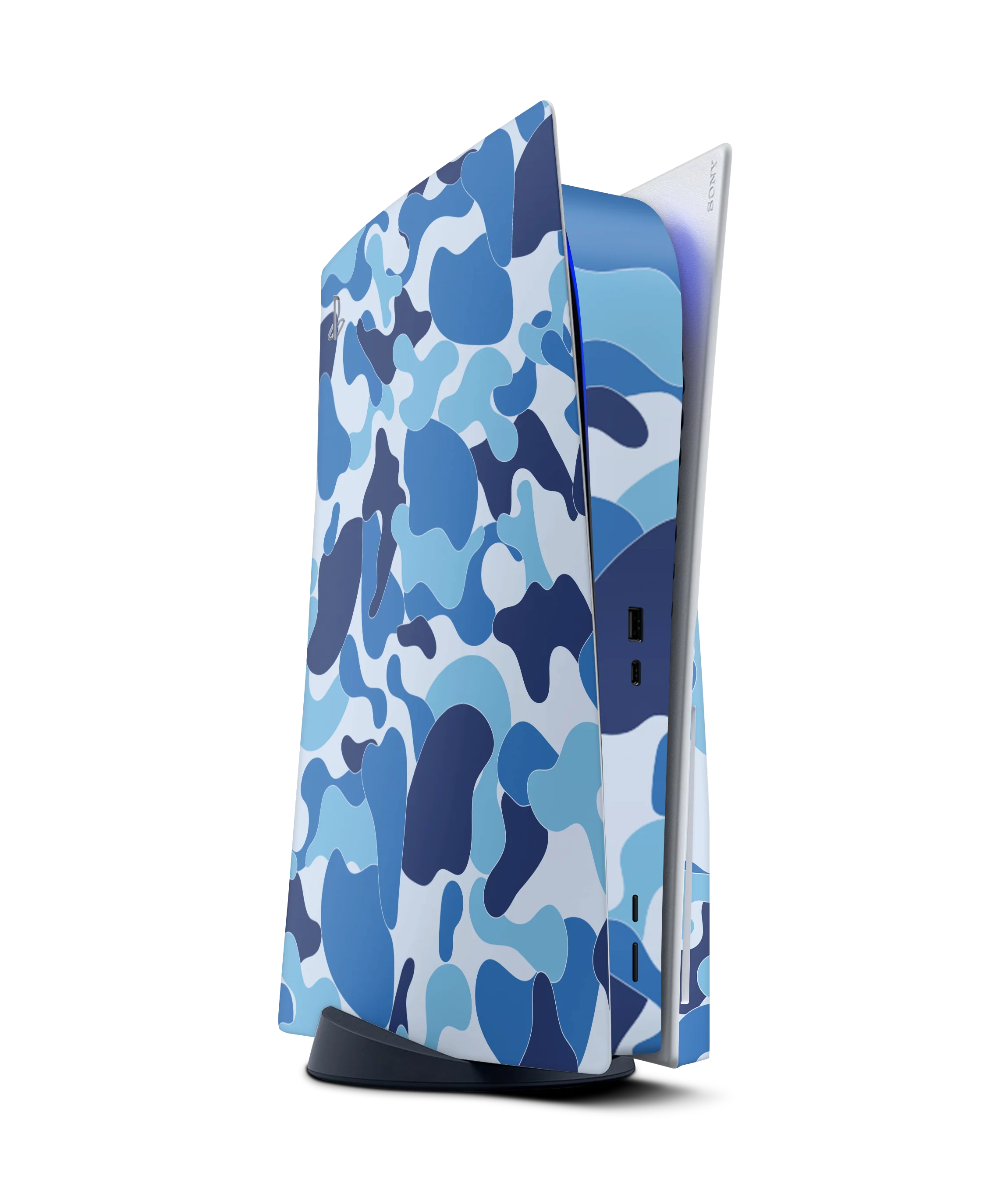 PlayStation 5 Disc Skin Ape Camo Blue