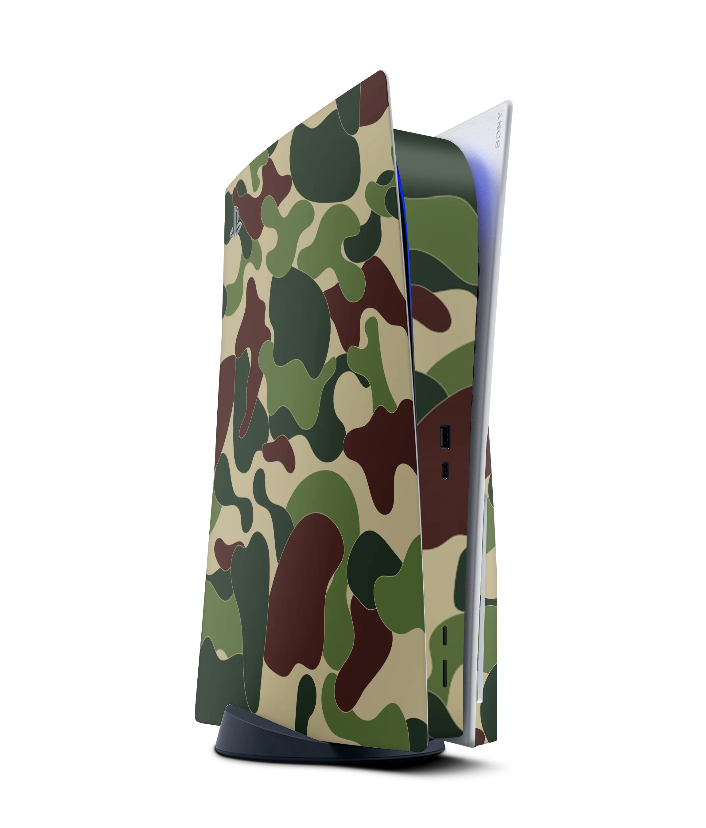 PlayStation 5 Disc Skin Ape Camo Green