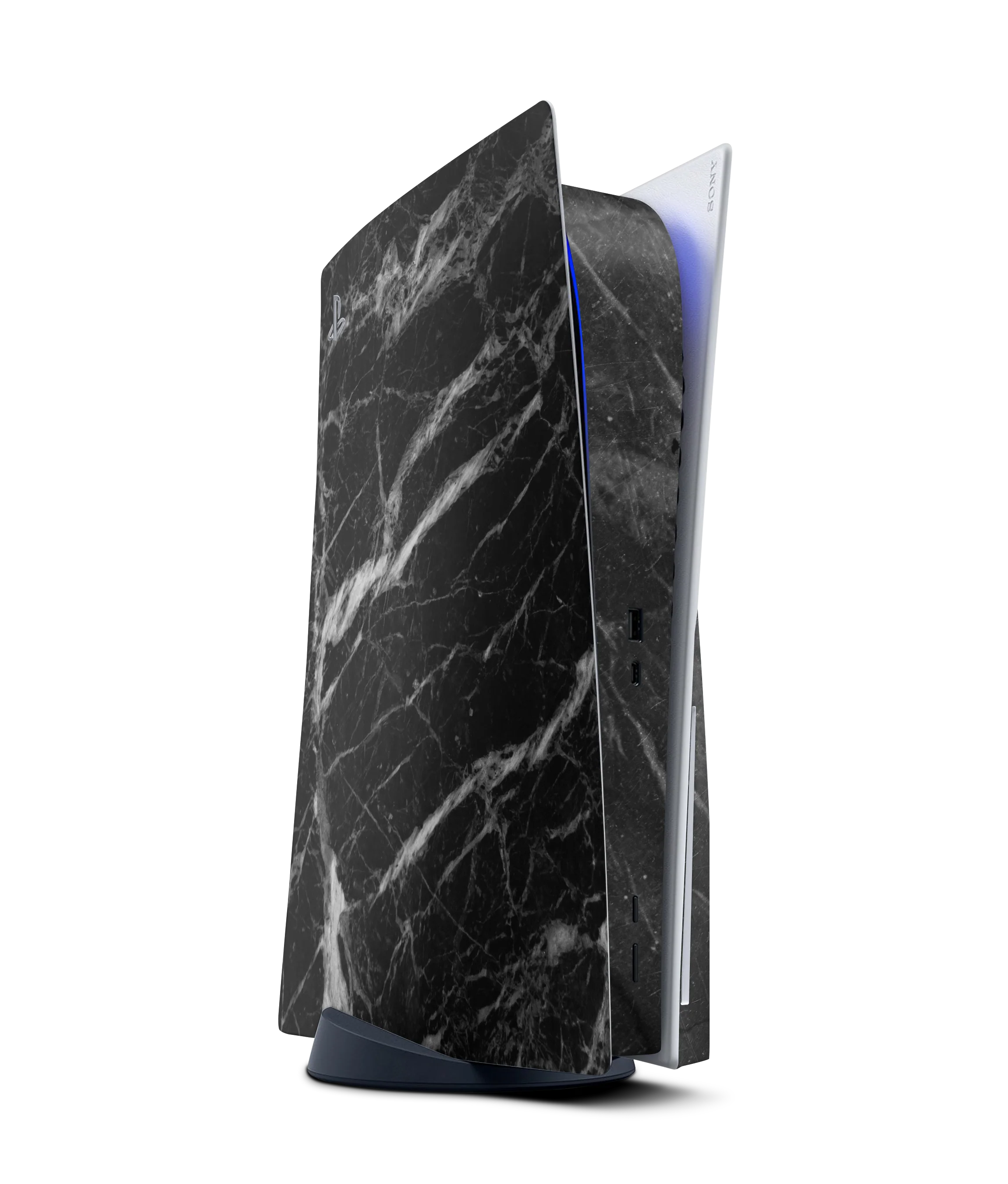 PlayStation 5 Disc Skin Black Marble