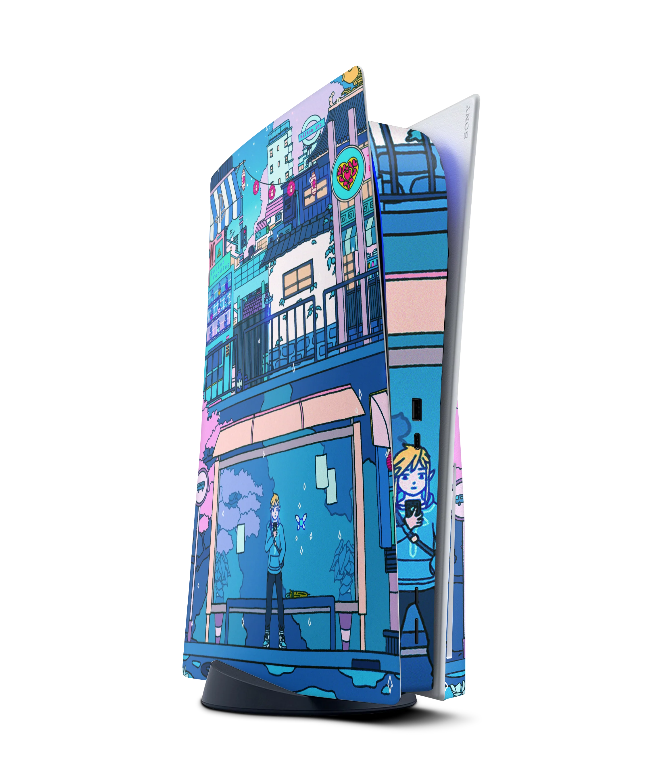 PlayStation 5 Disc Skin Chill City