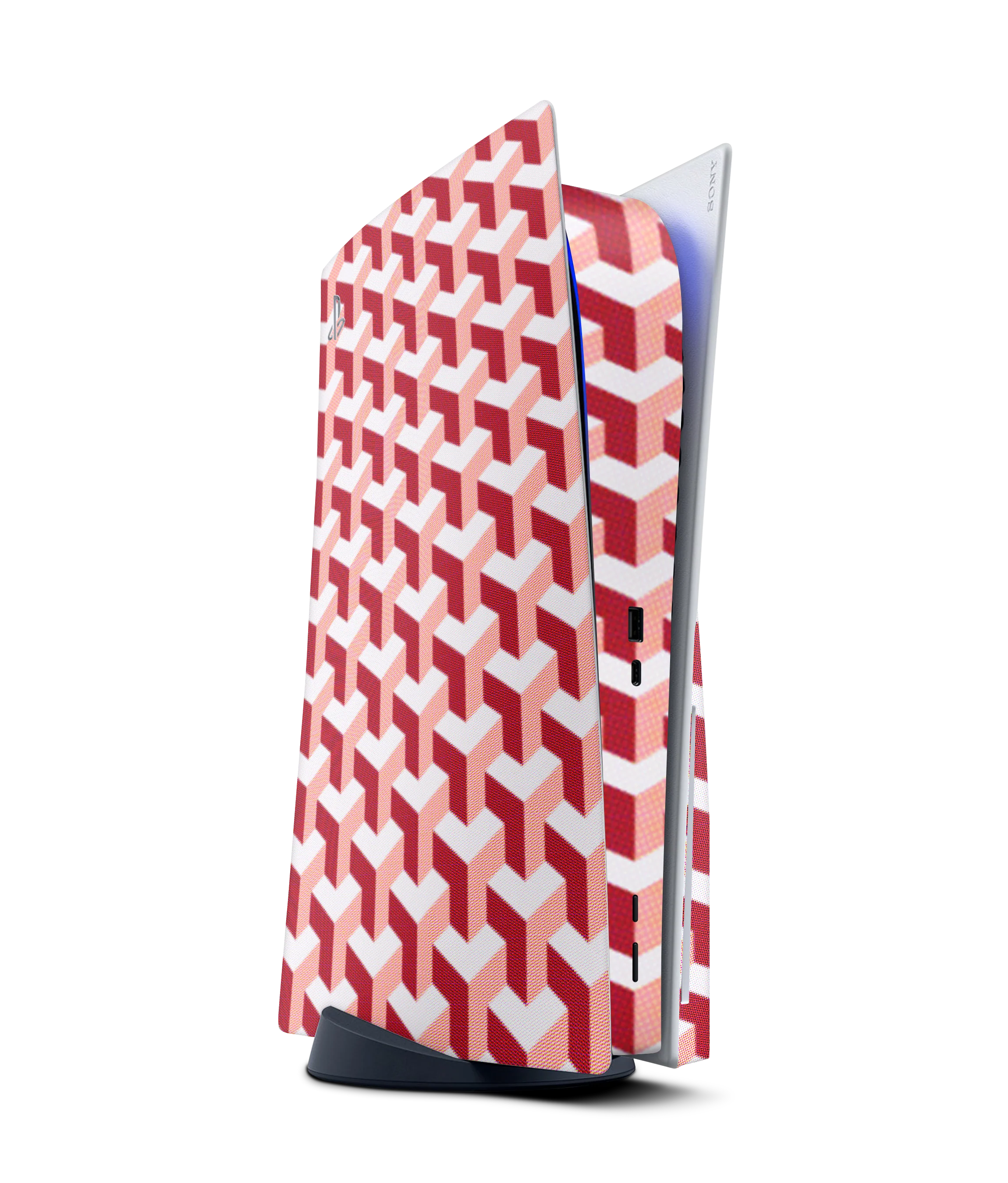 PlayStation 5 Disc Skin GG Red