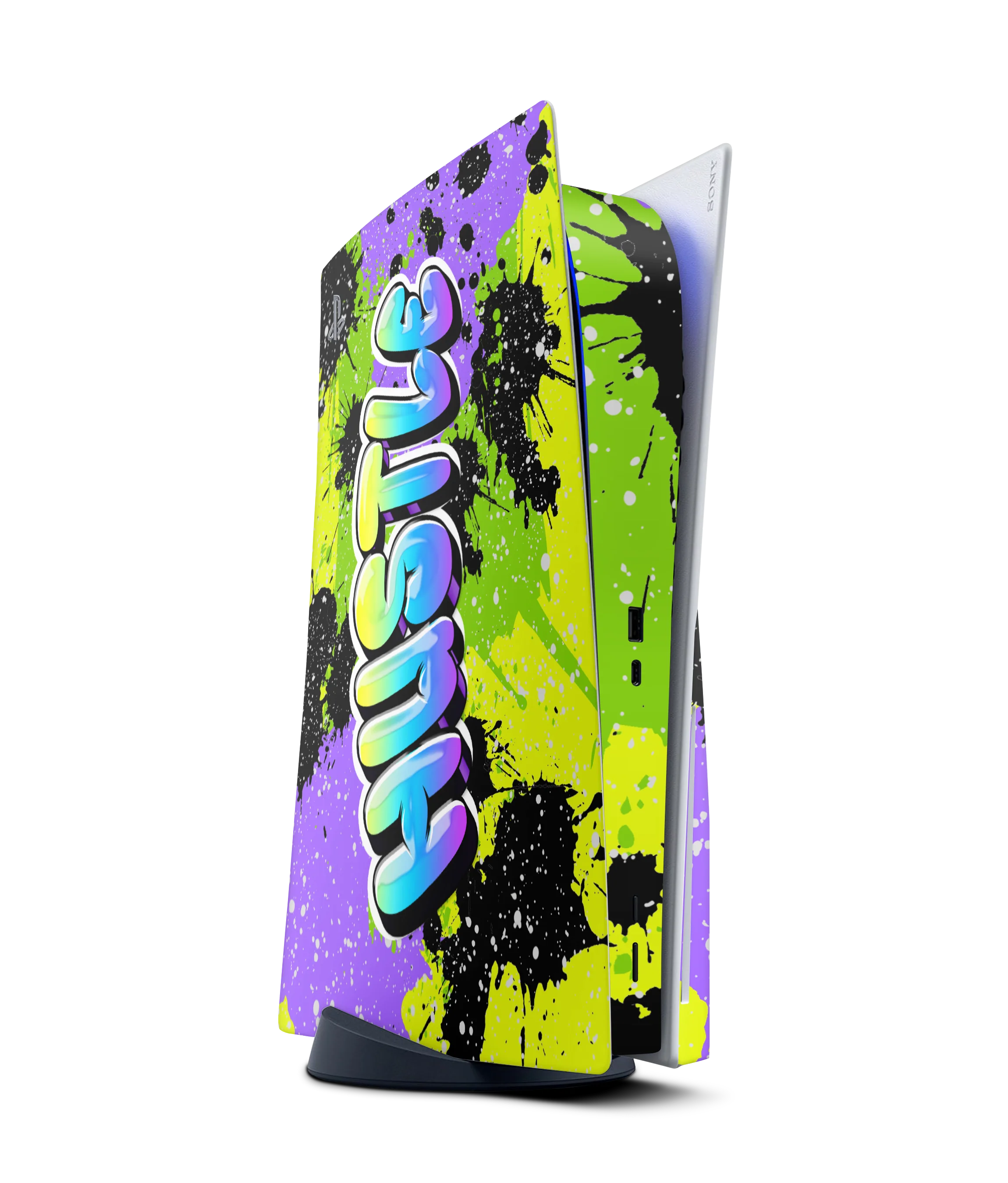 PlayStation 5 Disc Skin Hustle Splash