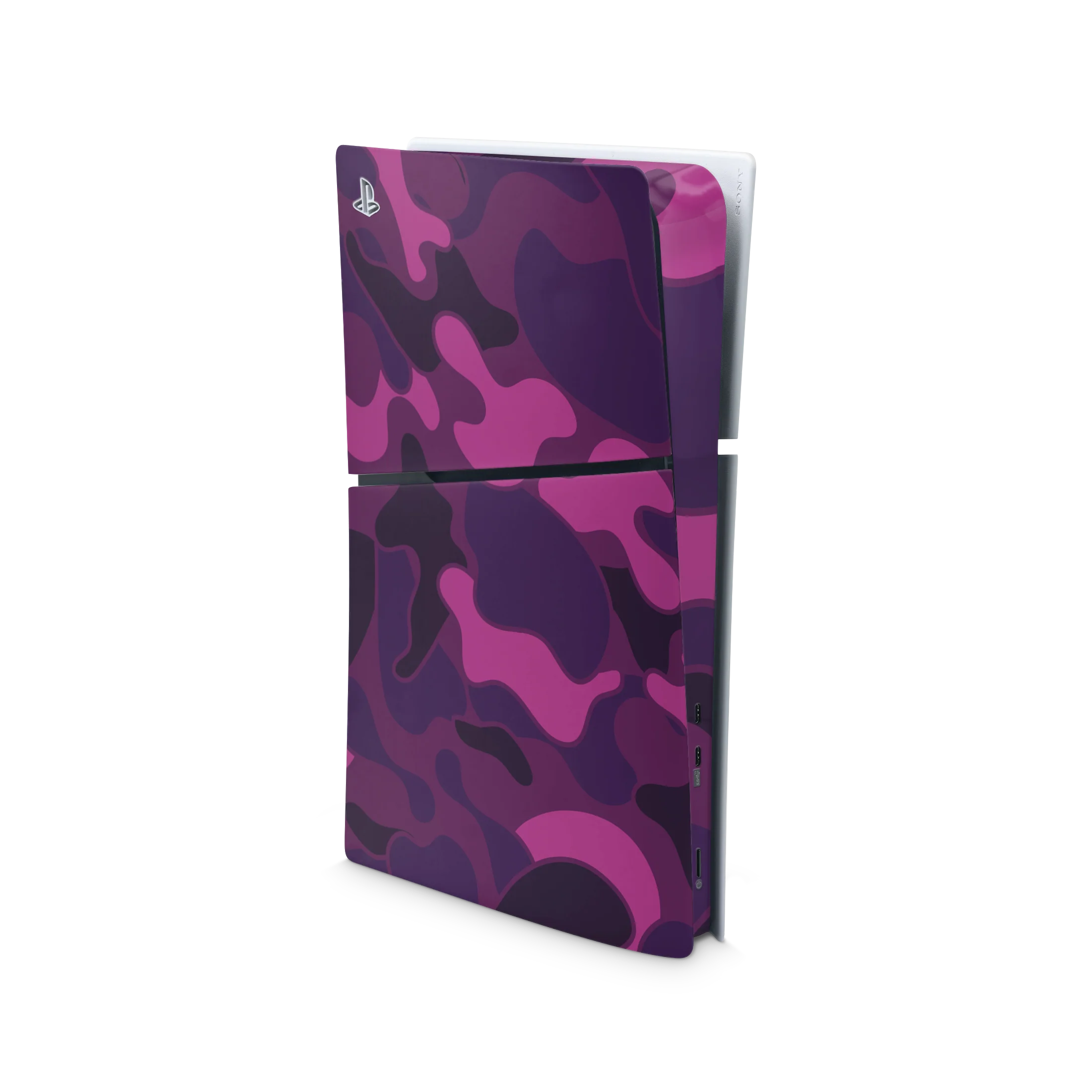 PlayStation Slim Digital Ape Camo Purple