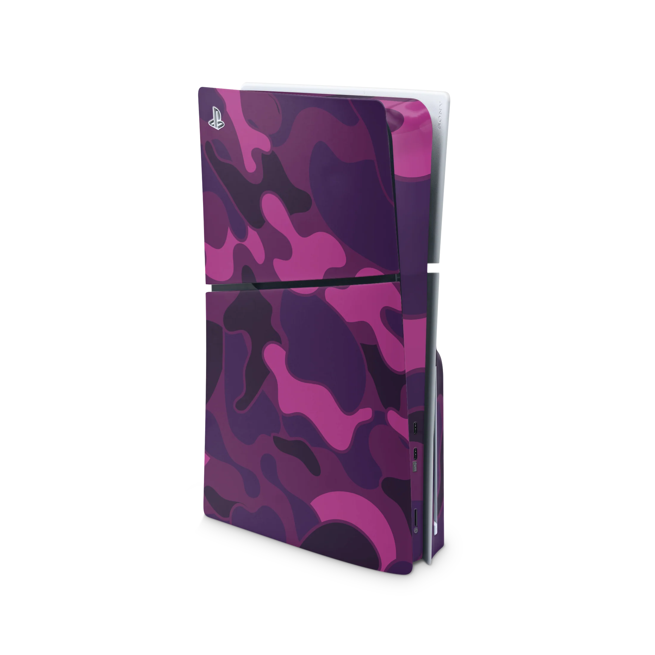 PlayStation Slim Disc Ape Camo Purple