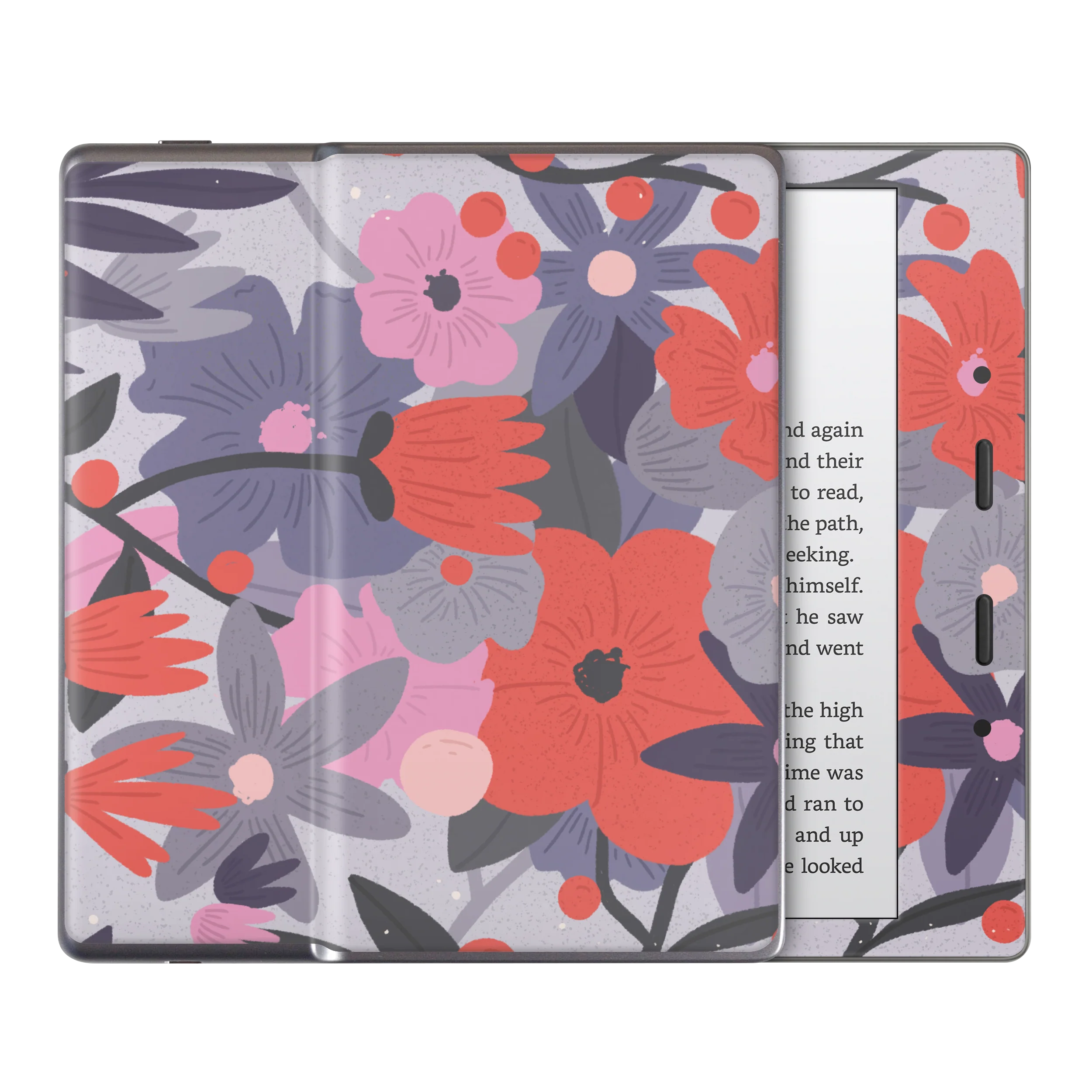 Purple Floral Kindle Skin - Image 4