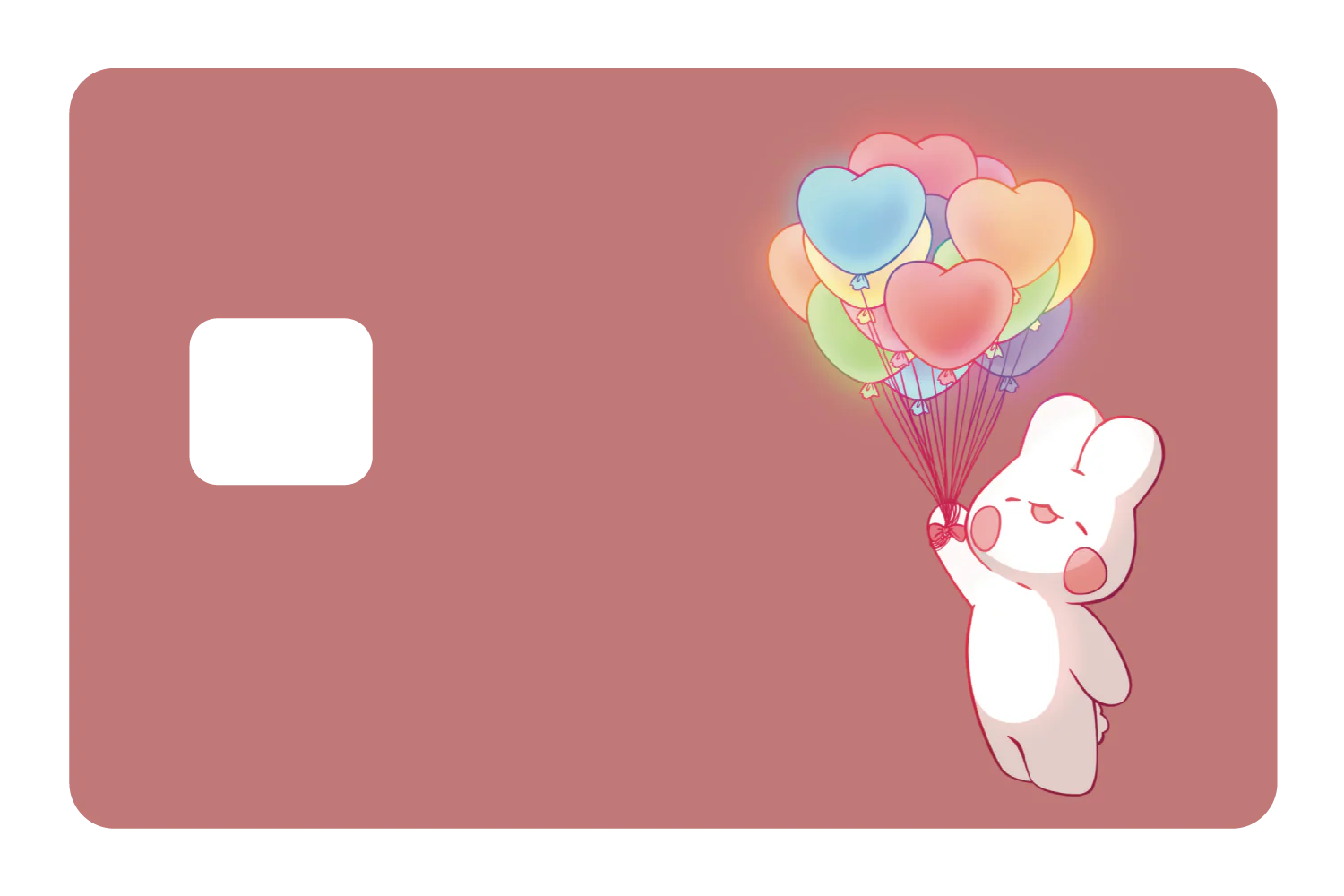Rainbow Balloon Bunny - Image 3