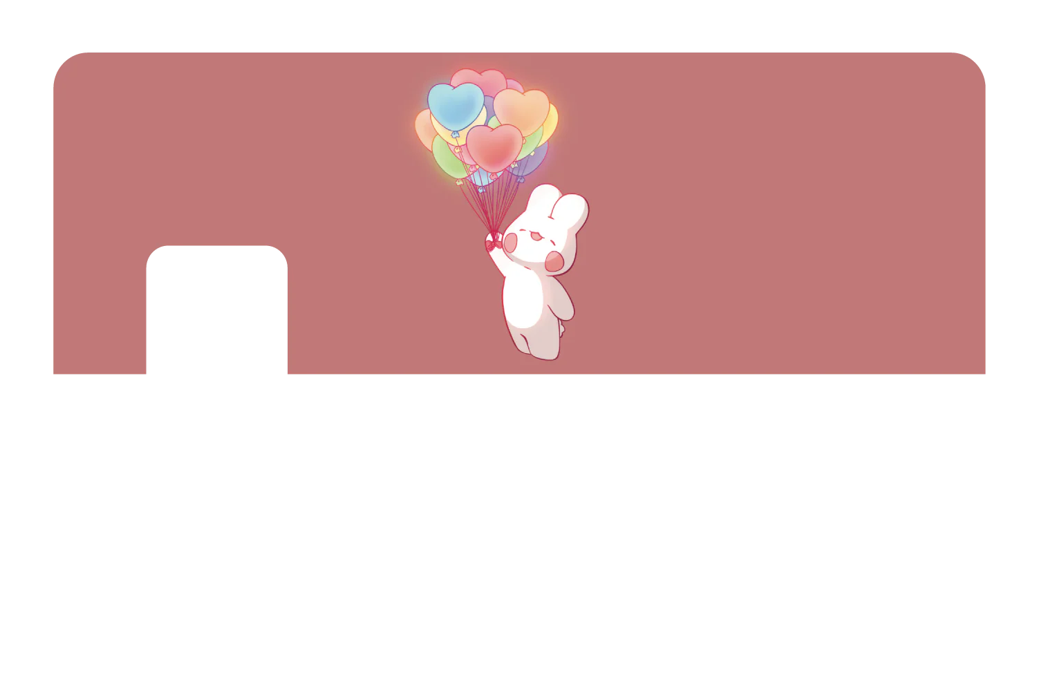 Rainbow Balloon Bunny - Image 7