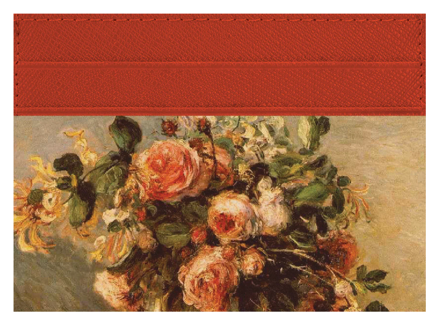 Roses and Jasmine In a Delft Vase - Image 7