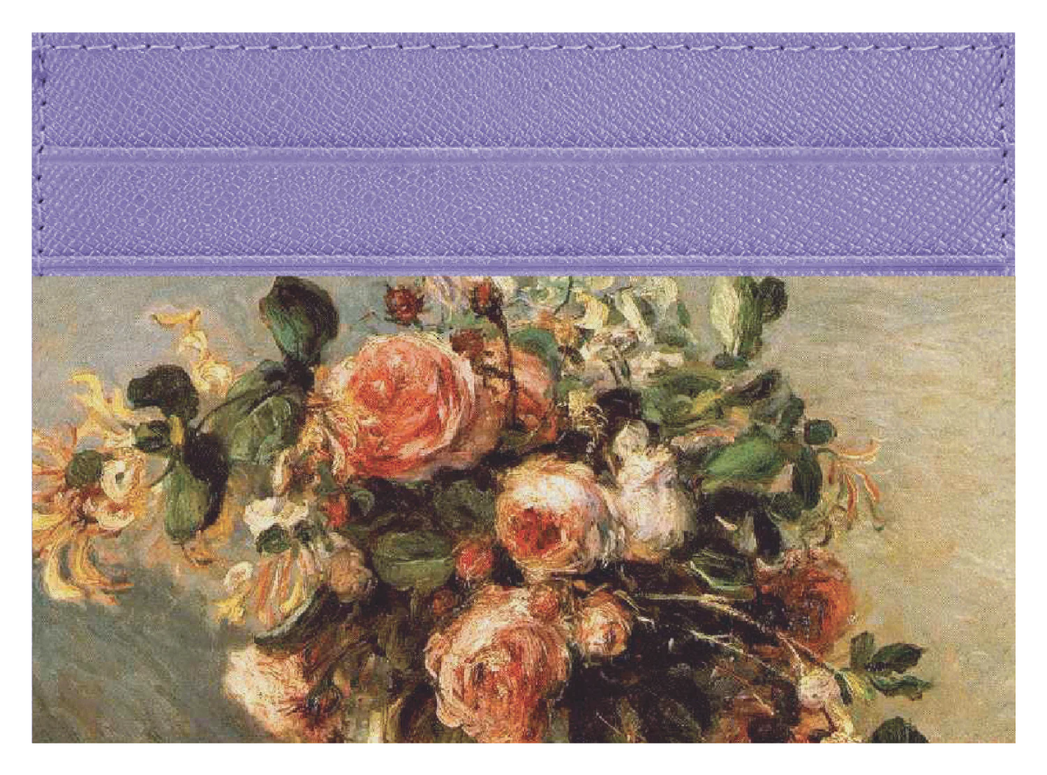 Roses and Jasmine In a Delft Vase - Image 8
