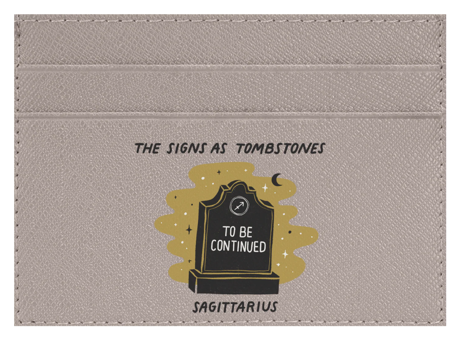 Sagittarius as a Tombstone