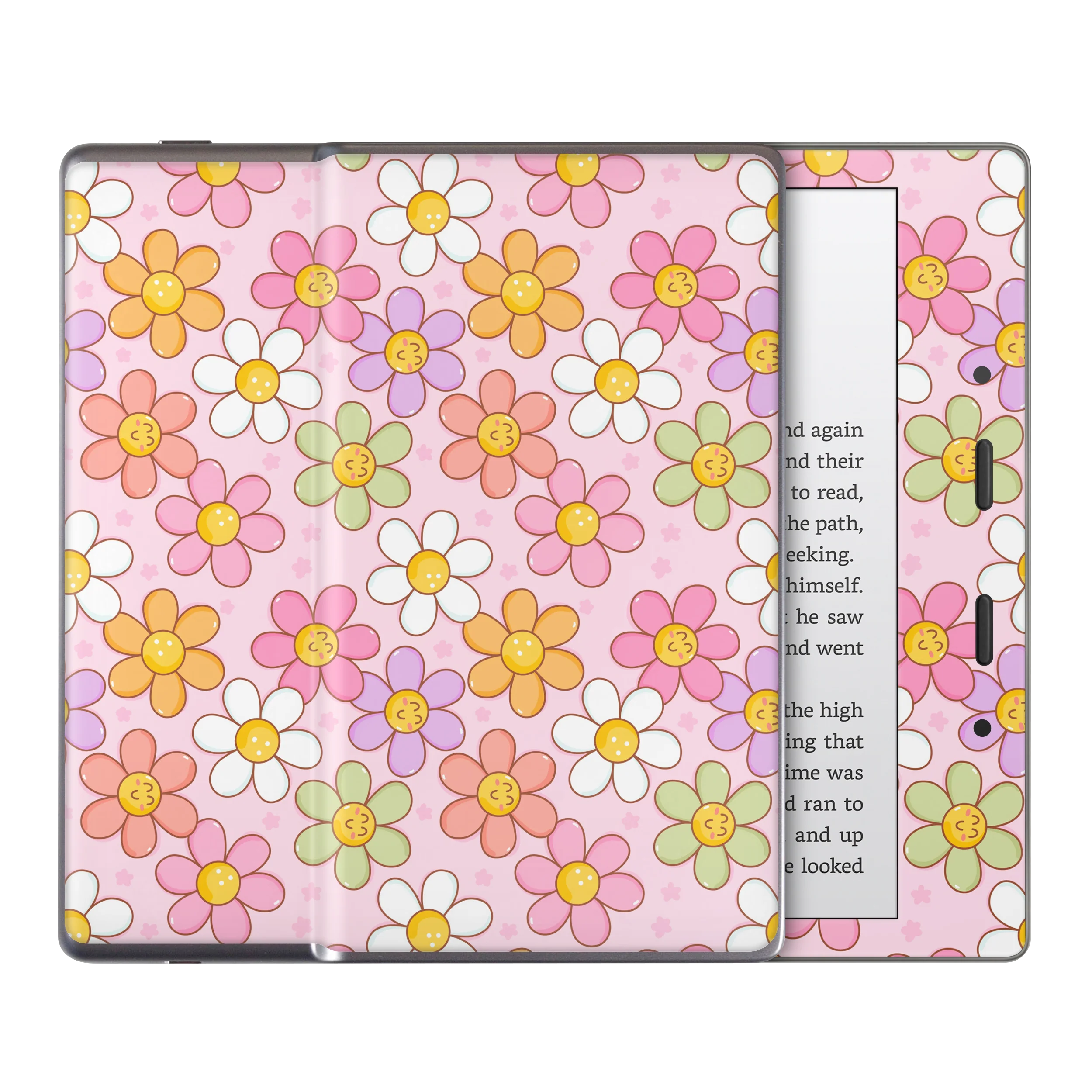 Smiley Flowers Kindle Skin - Image 4