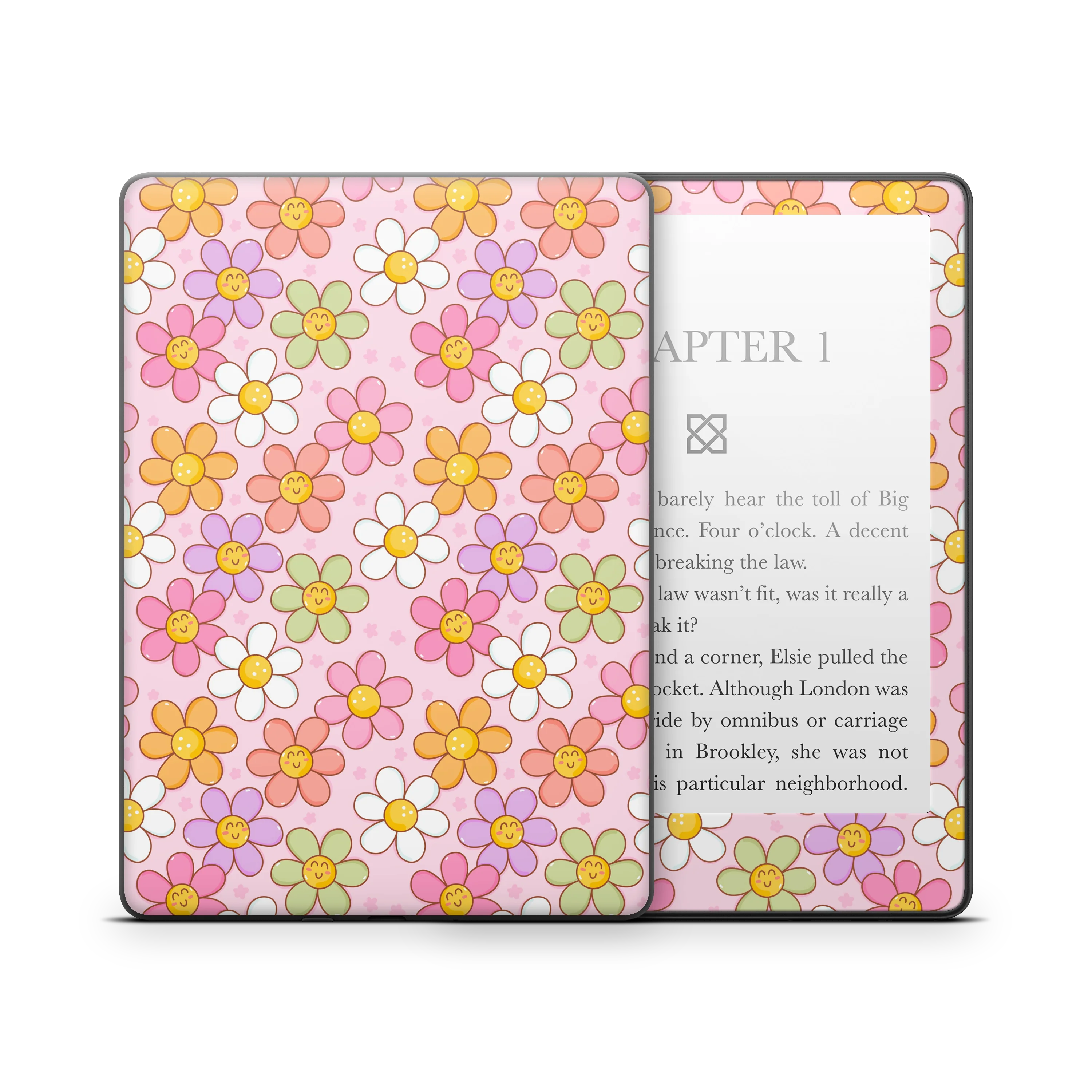 Smiley Flowers Kindle Skin - Image 5
