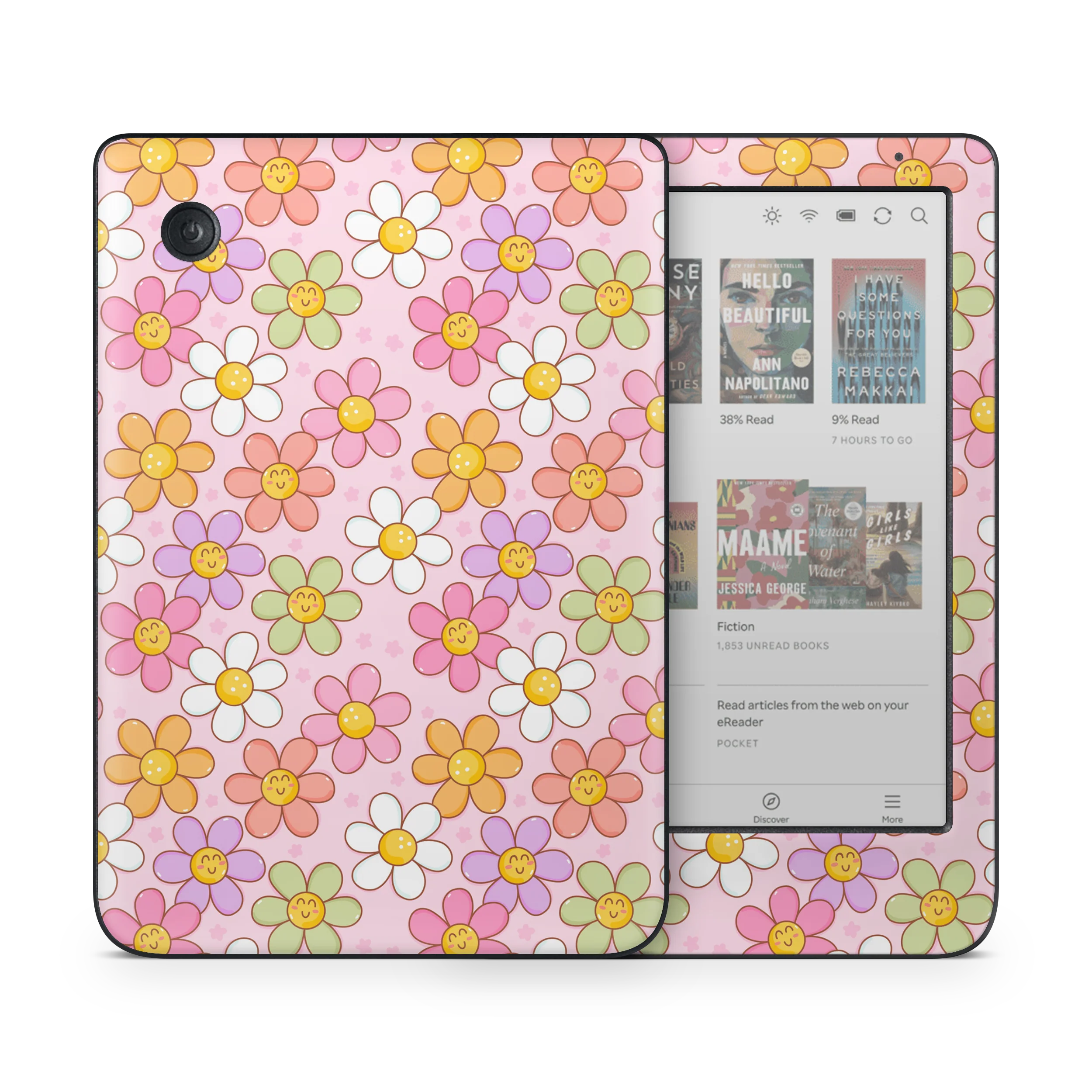 Smiley Flowers Kobo Skin - Image 2