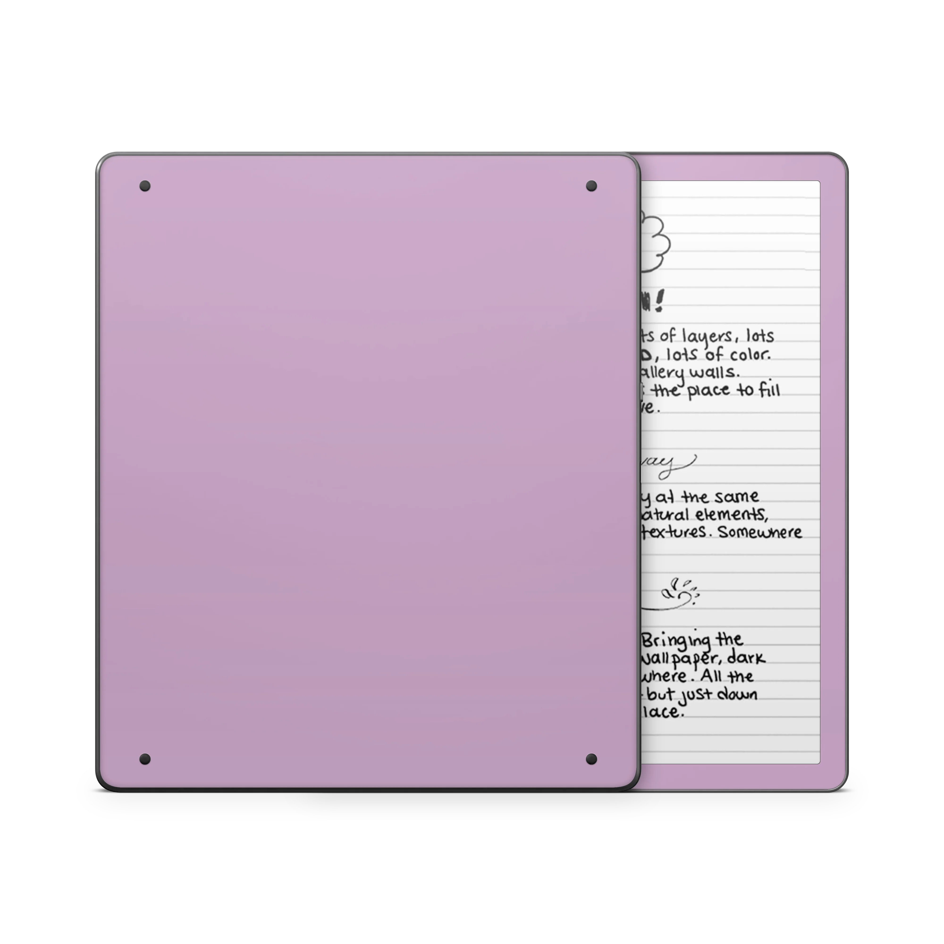 Soft Lilac Kindle eReader Skin