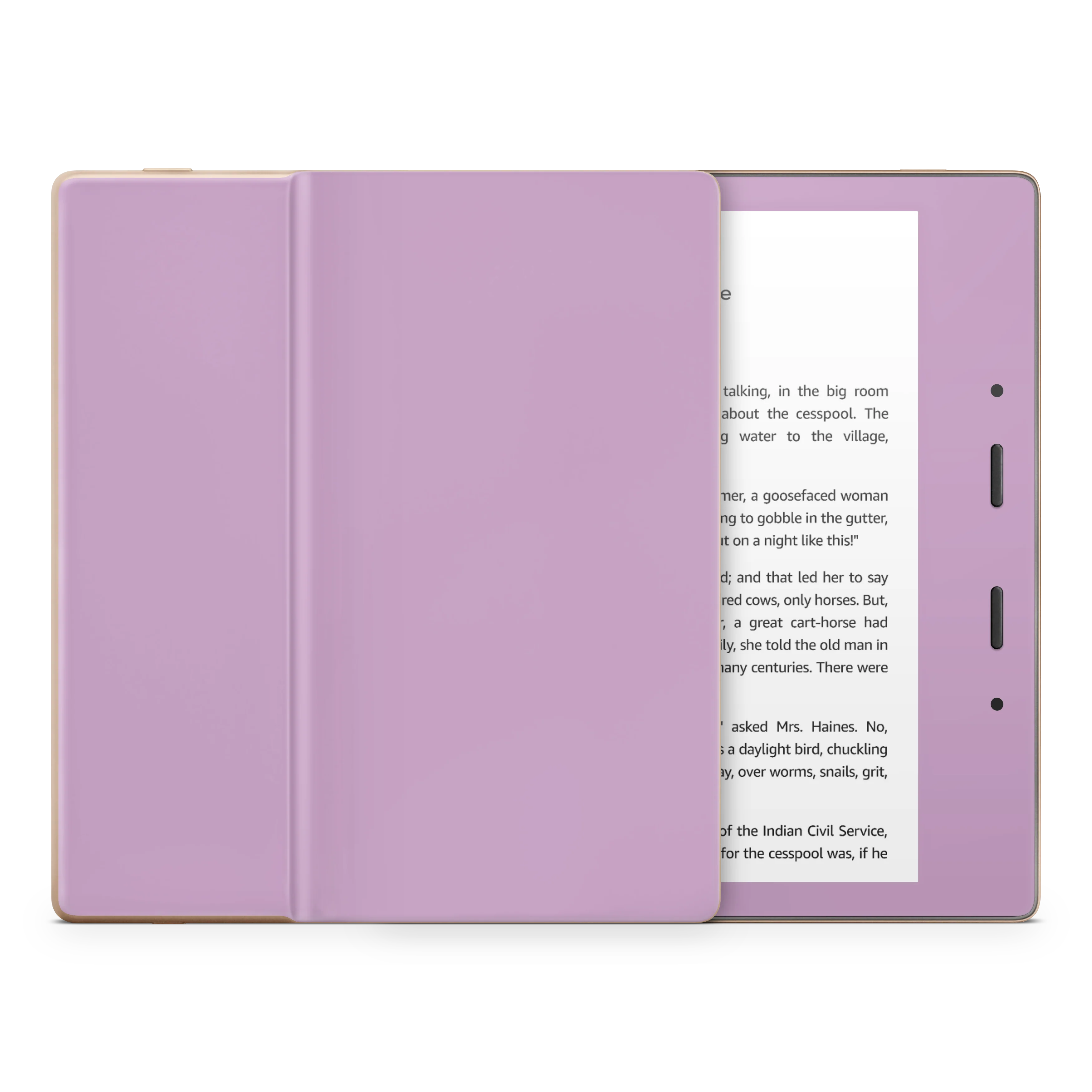 Soft Lilac Kindle eReader Skin - Image 5