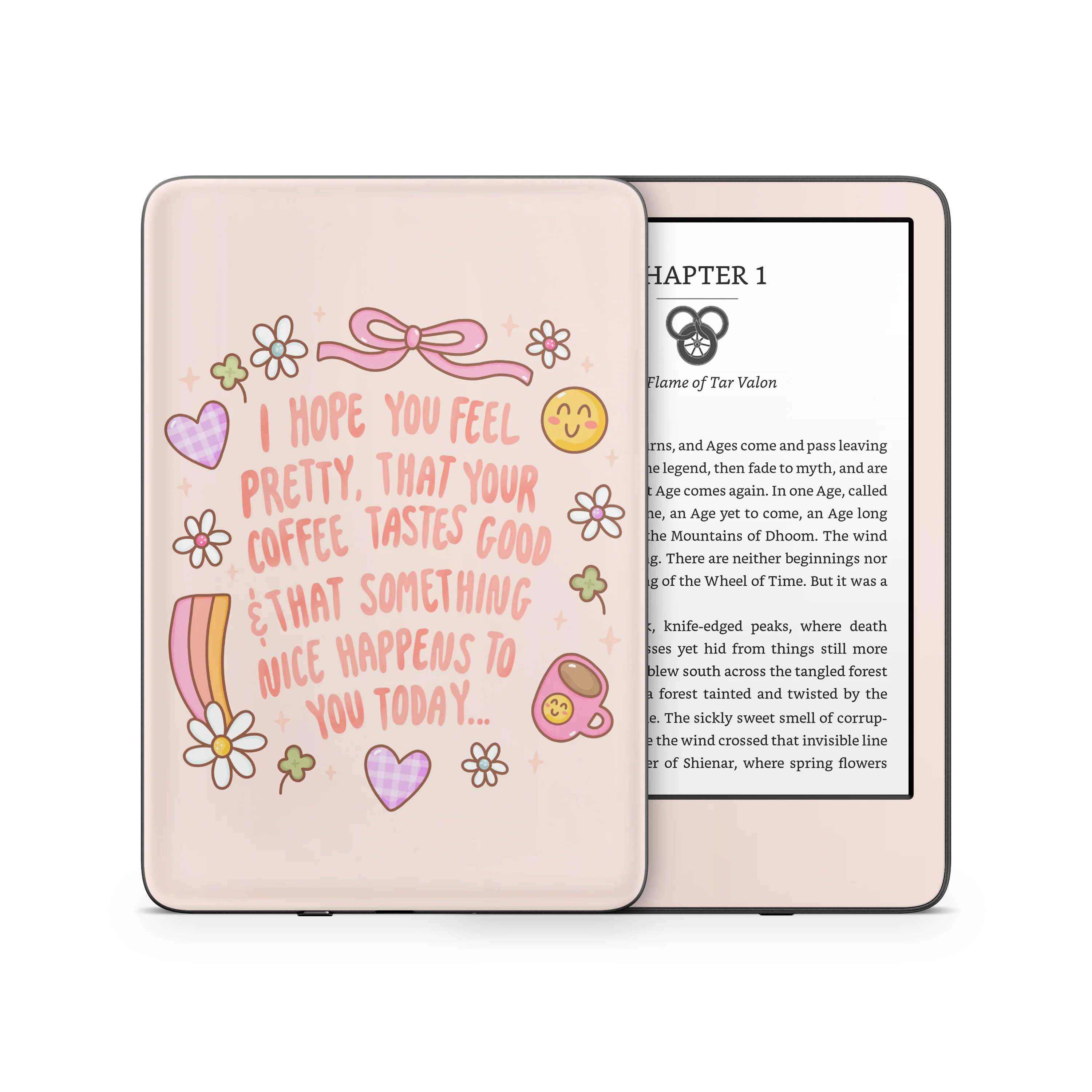 Something Nice Kindle Skin
