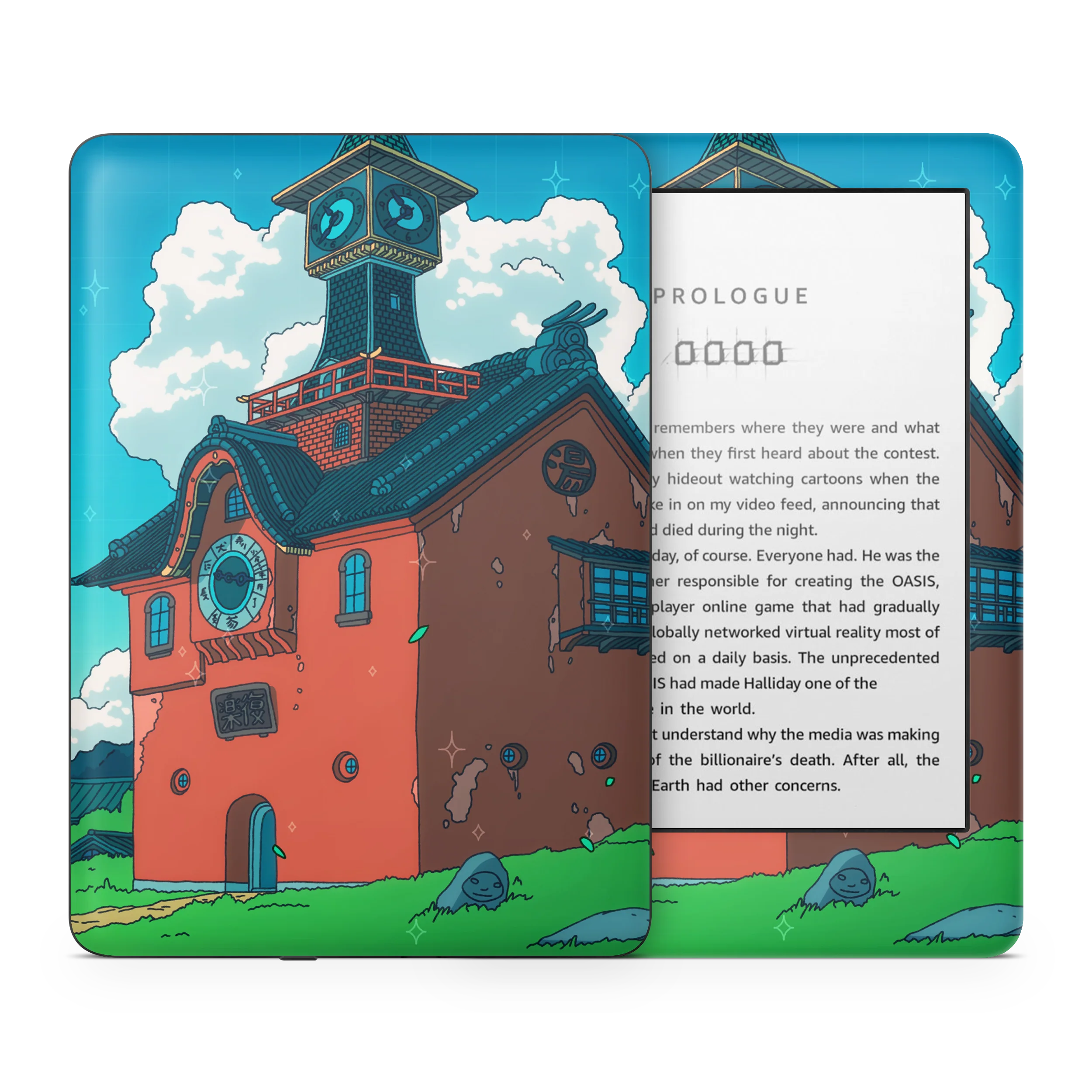 Spirited Entrace Day Kindle Skin - Image 2
