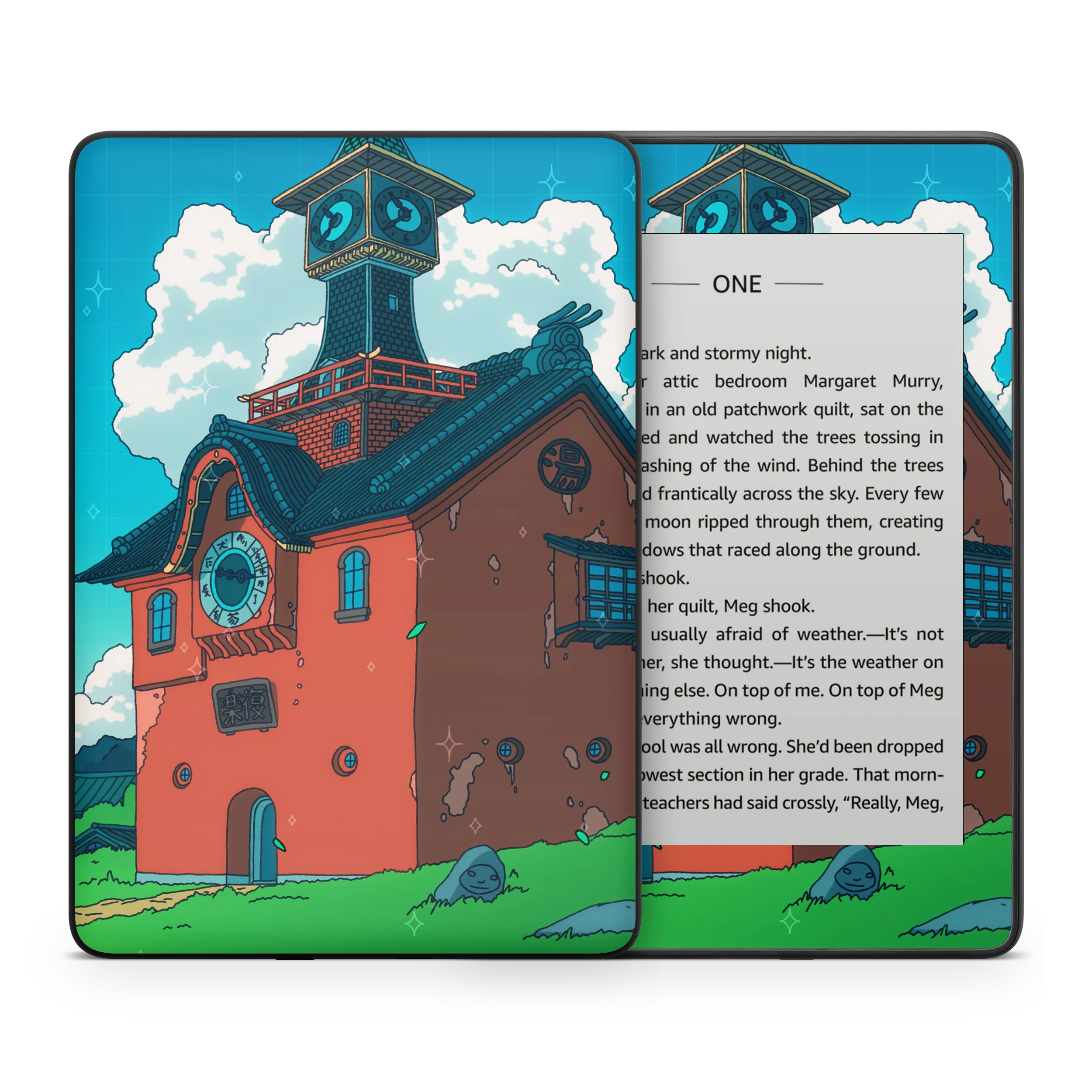 Spirited Entrace Day Kindle Skin - Image 6