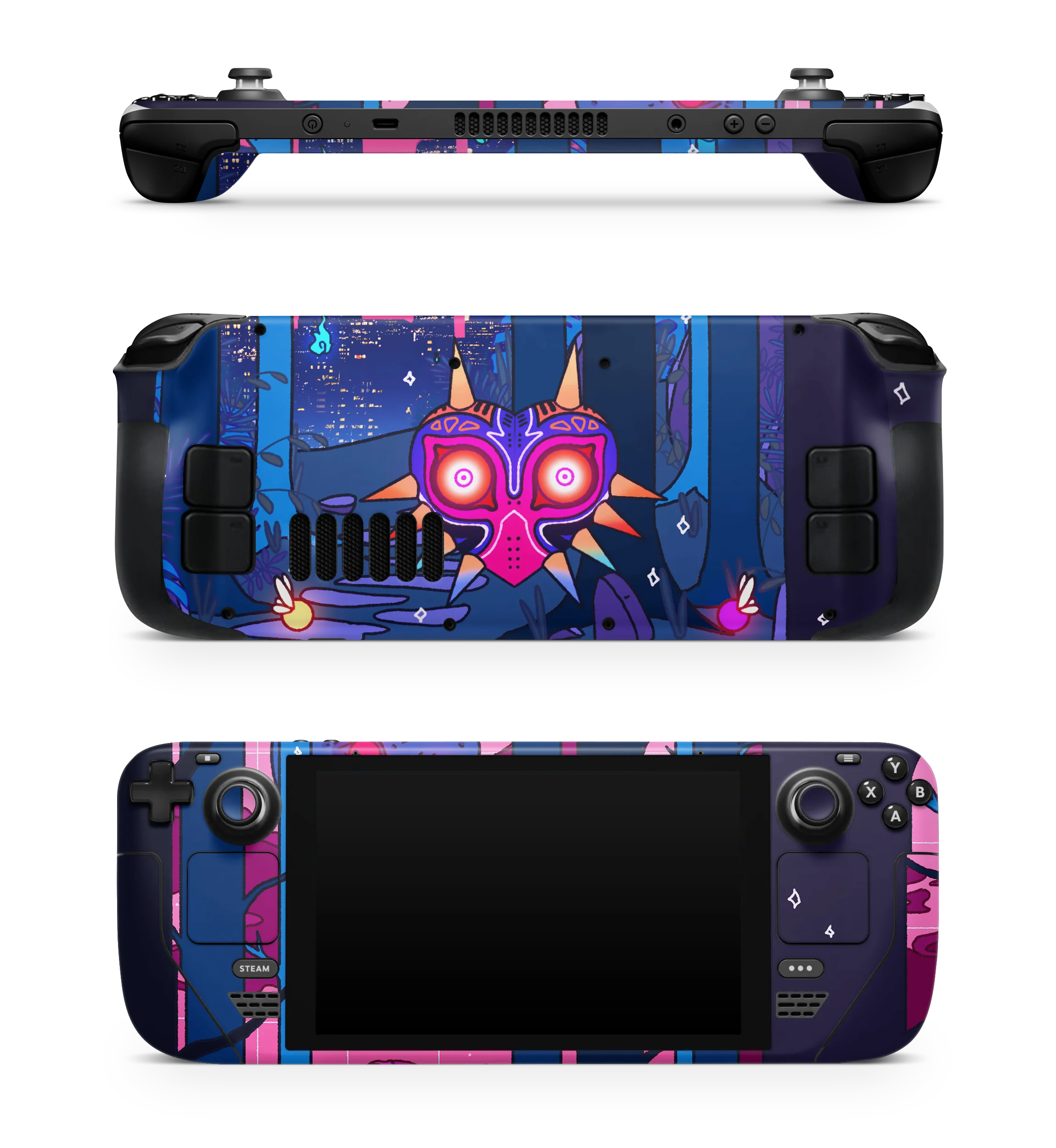 Steam Deck Skin Majora's mask V2