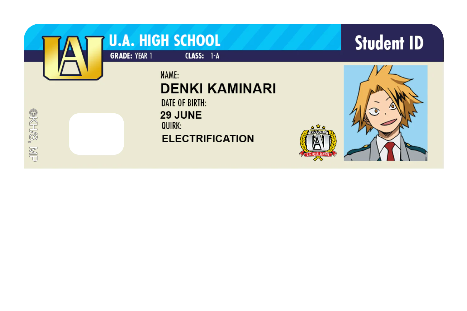 Student ID - Denki Kaminari - Image 8