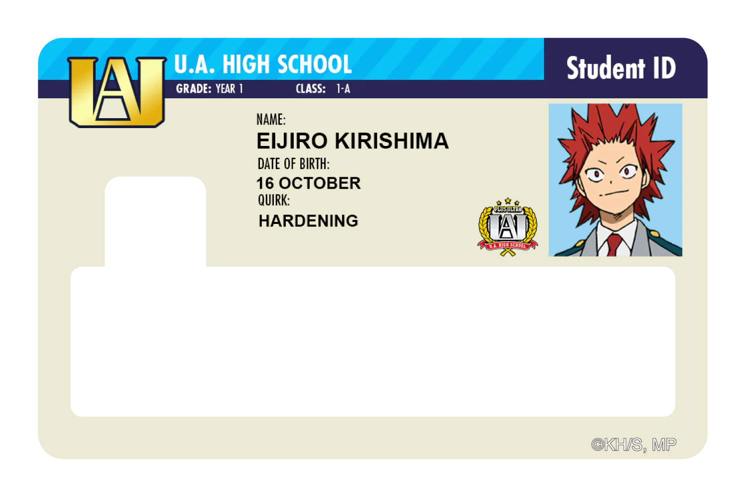 Student ID - Eijiro Kirishima - Image 4