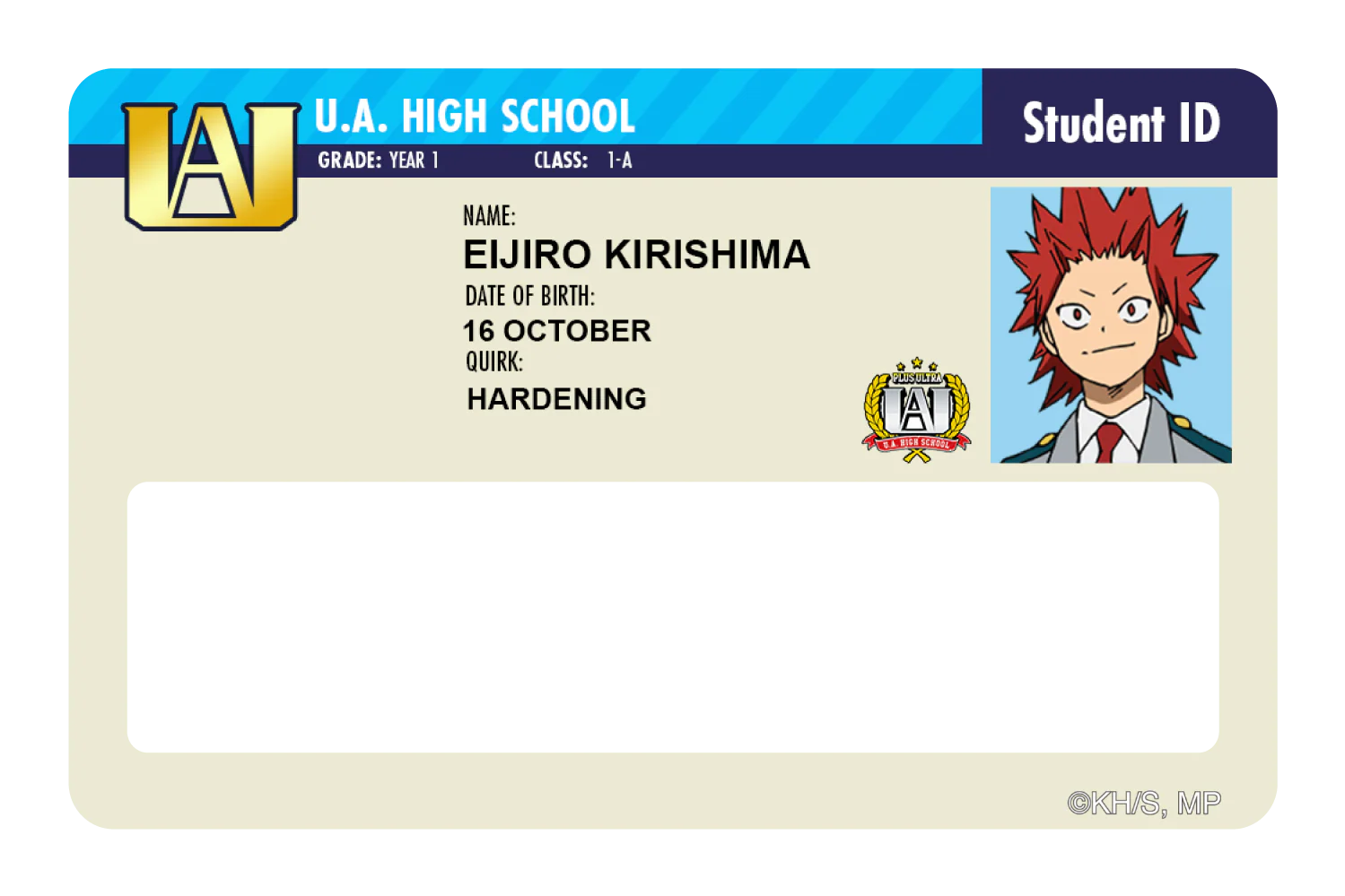 Student ID - Eijiro Kirishima - Image 6