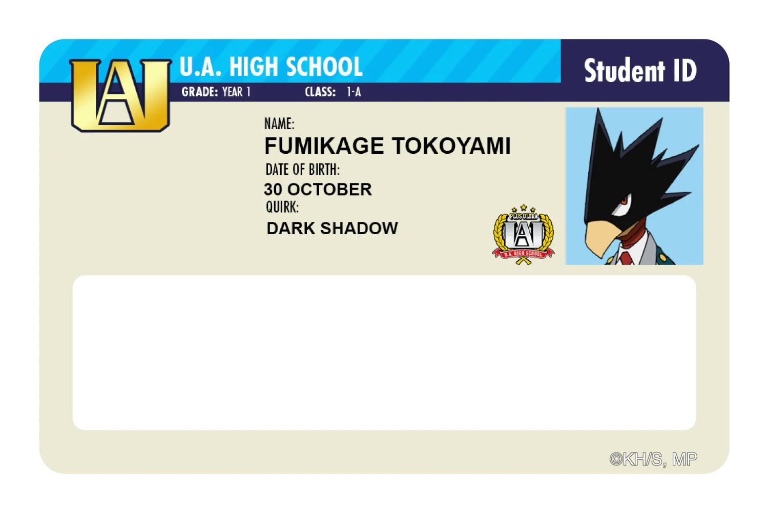 Student ID - Fumikage Tokoyami - Image 6