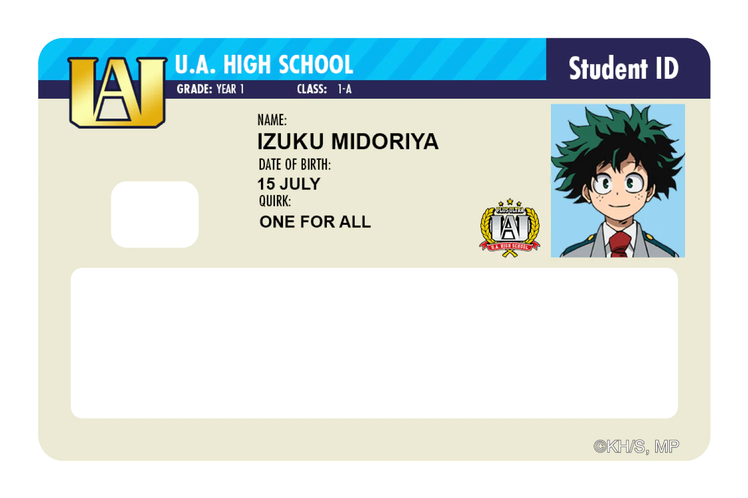 Student ID - Izuku Midoriya - Image 5