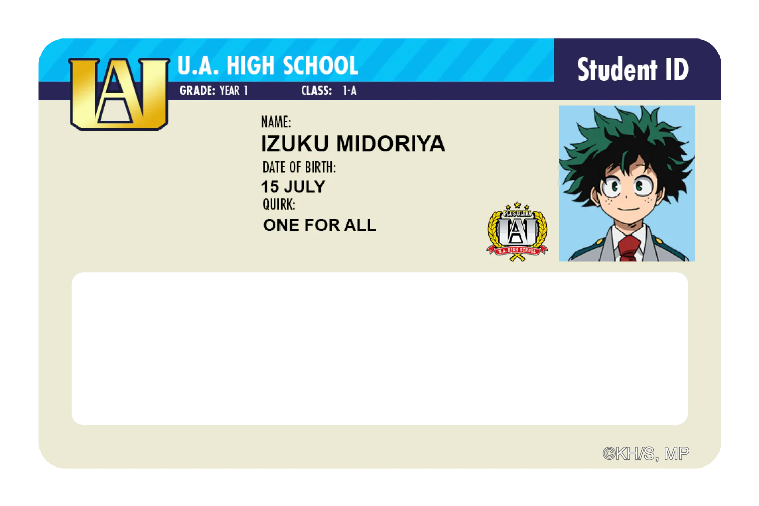 Student ID - Izuku Midoriya - Image 6