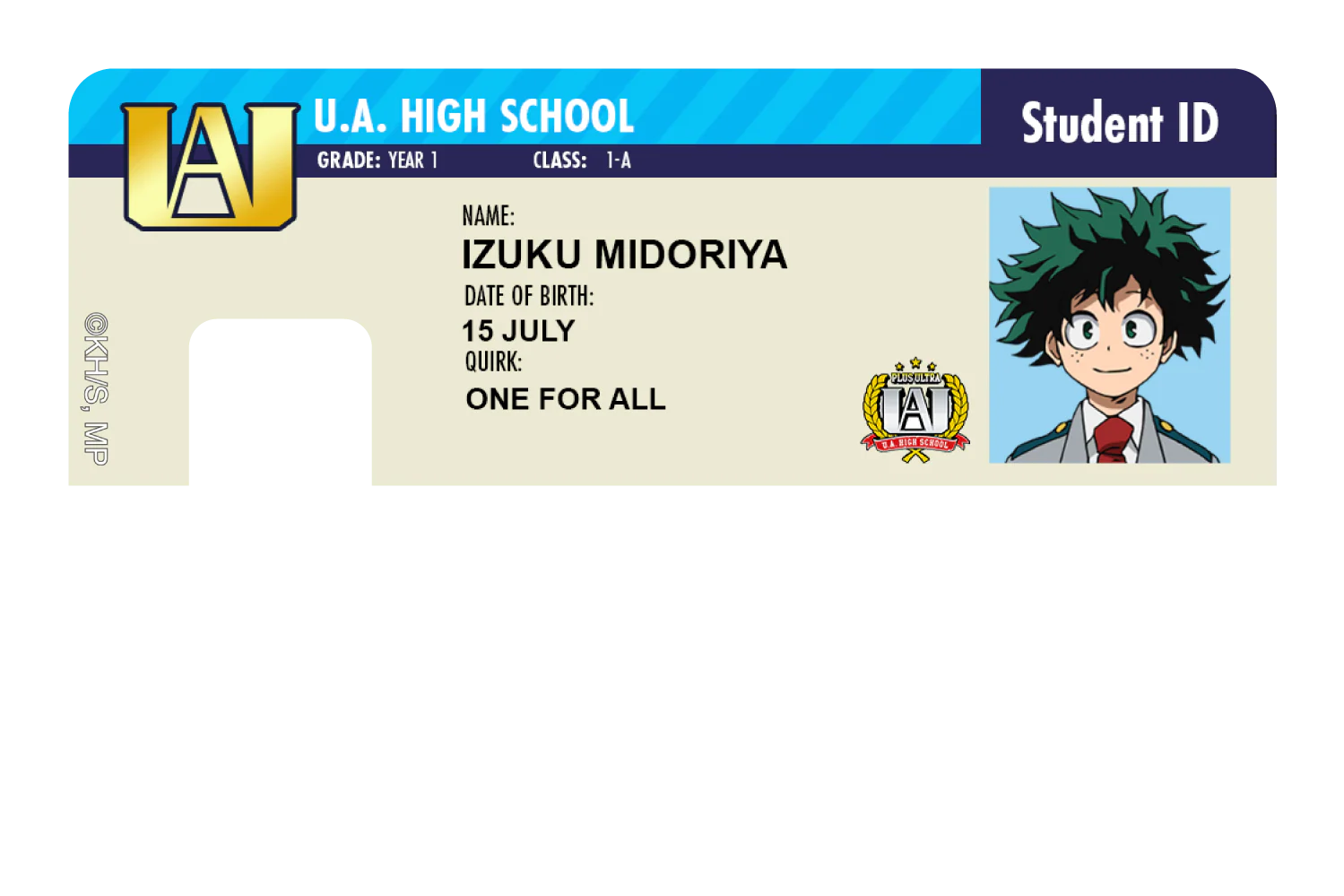 Student ID - Izuku Midoriya - Image 7