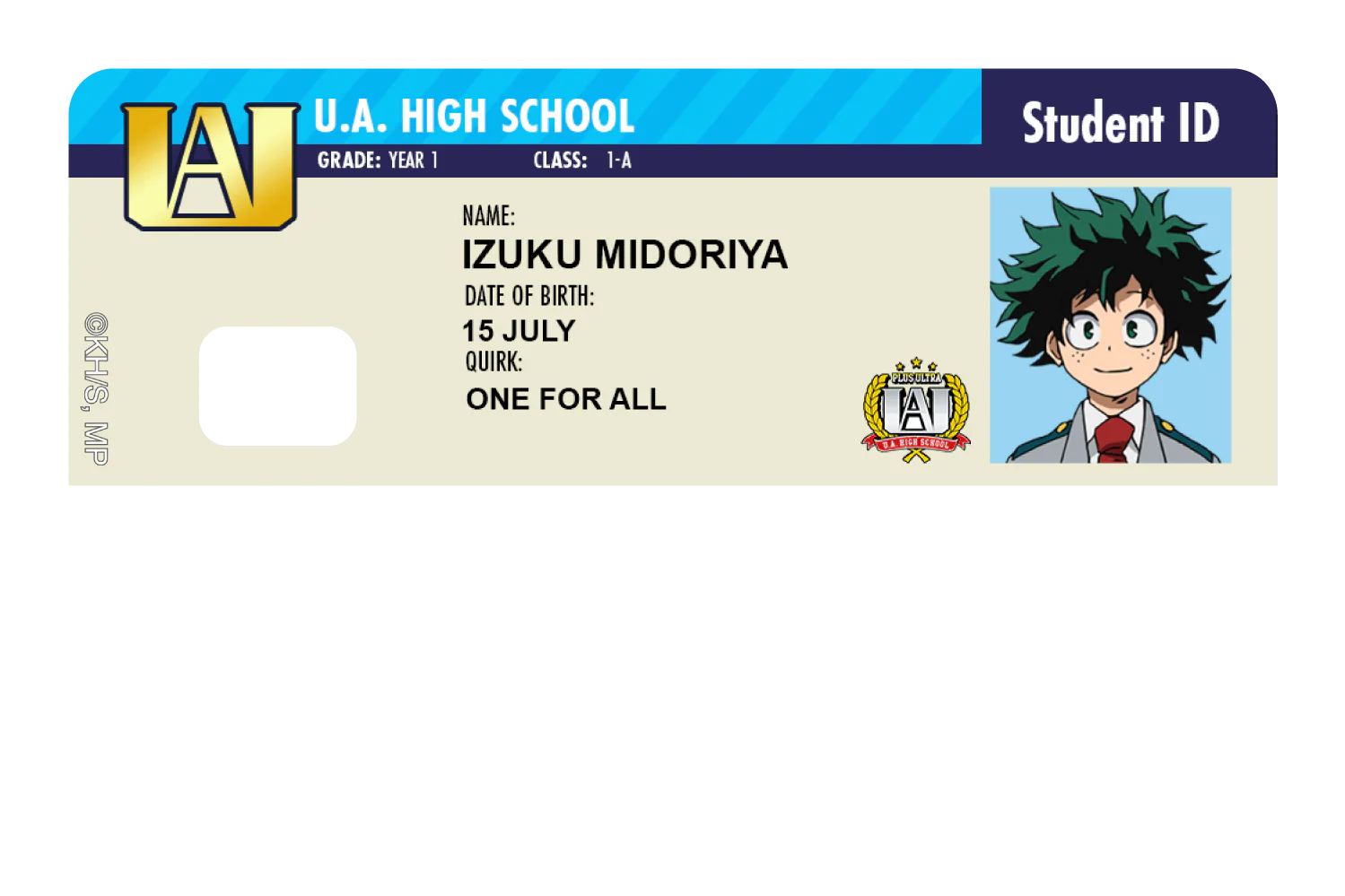 Student ID - Izuku Midoriya - Image 8